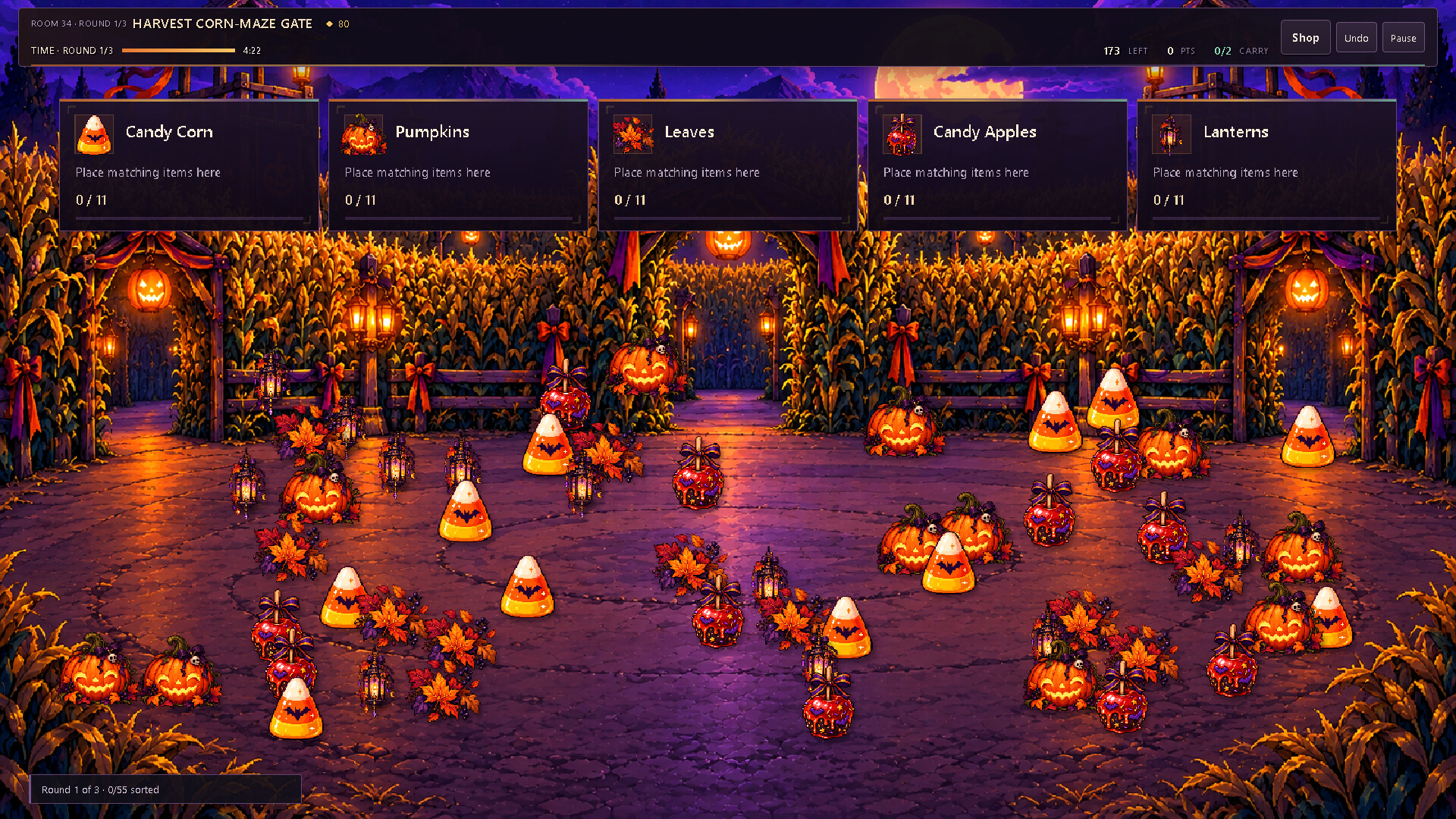 Halloween Tidy Up скриншоты