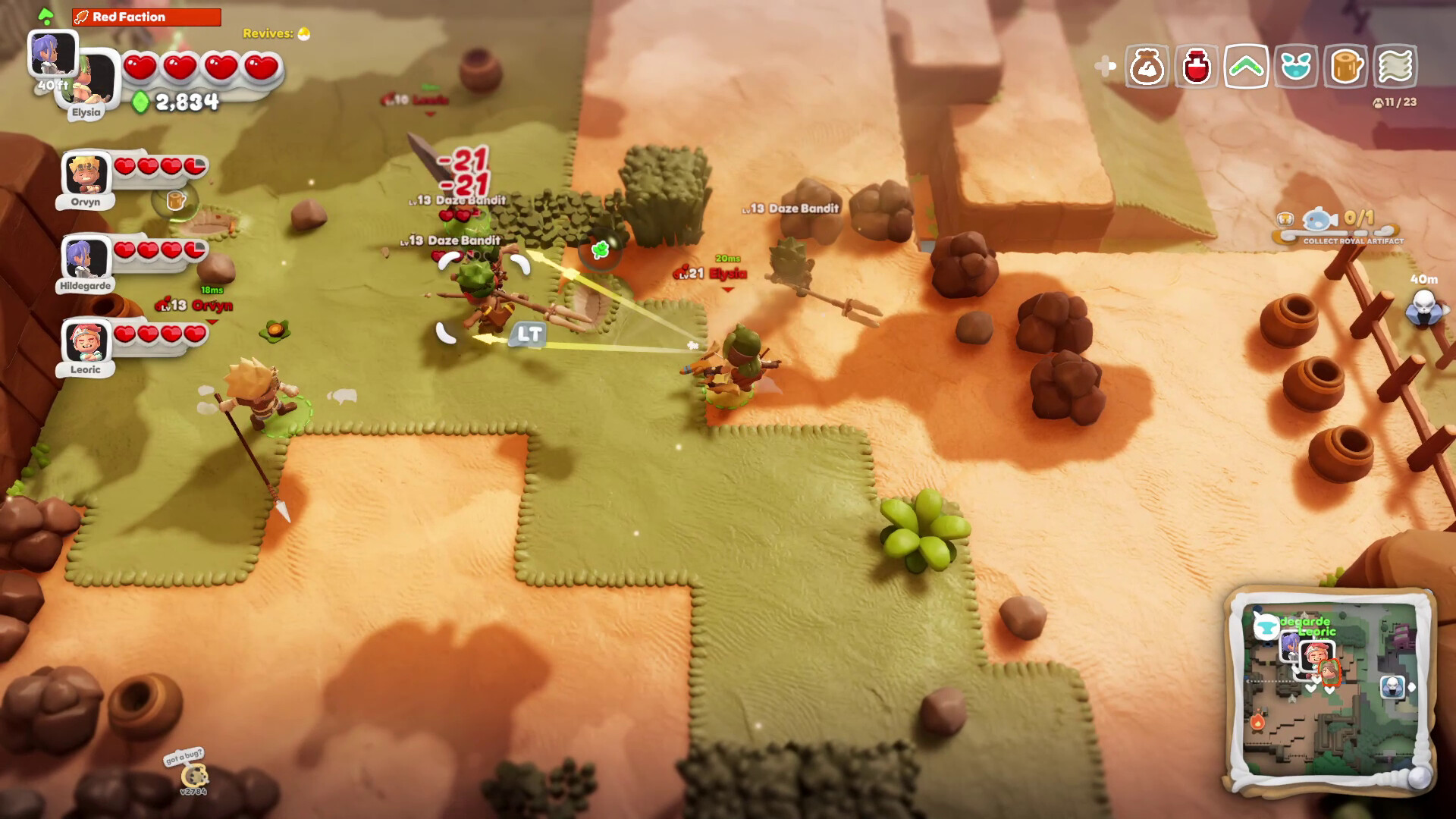 Scramble Knights Online скриншоты