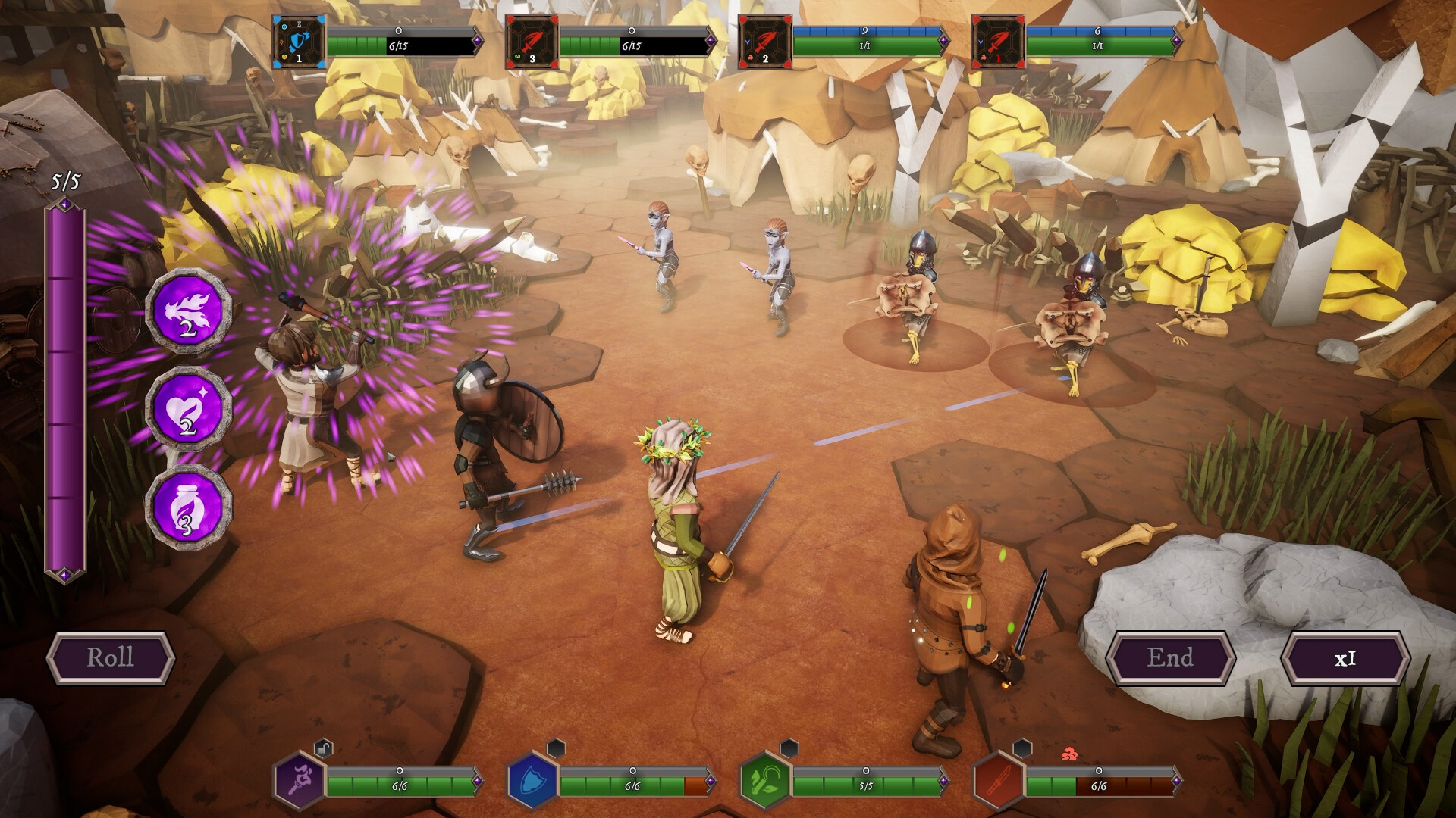 Sigilfarer: A Dice-Rolling Roguelite скриншоты