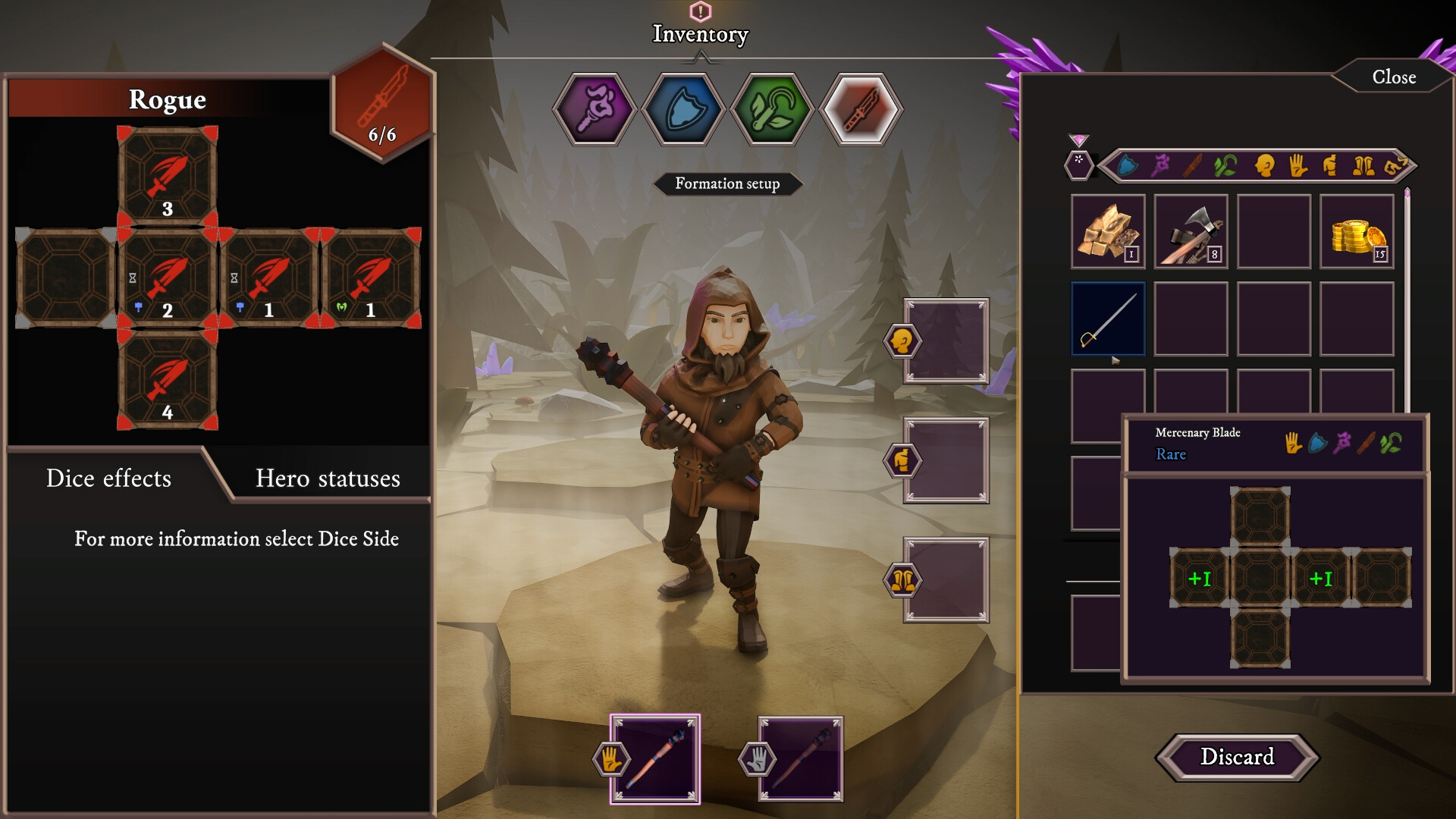 Sigilfarer: A Dice-Rolling Roguelite скриншоты