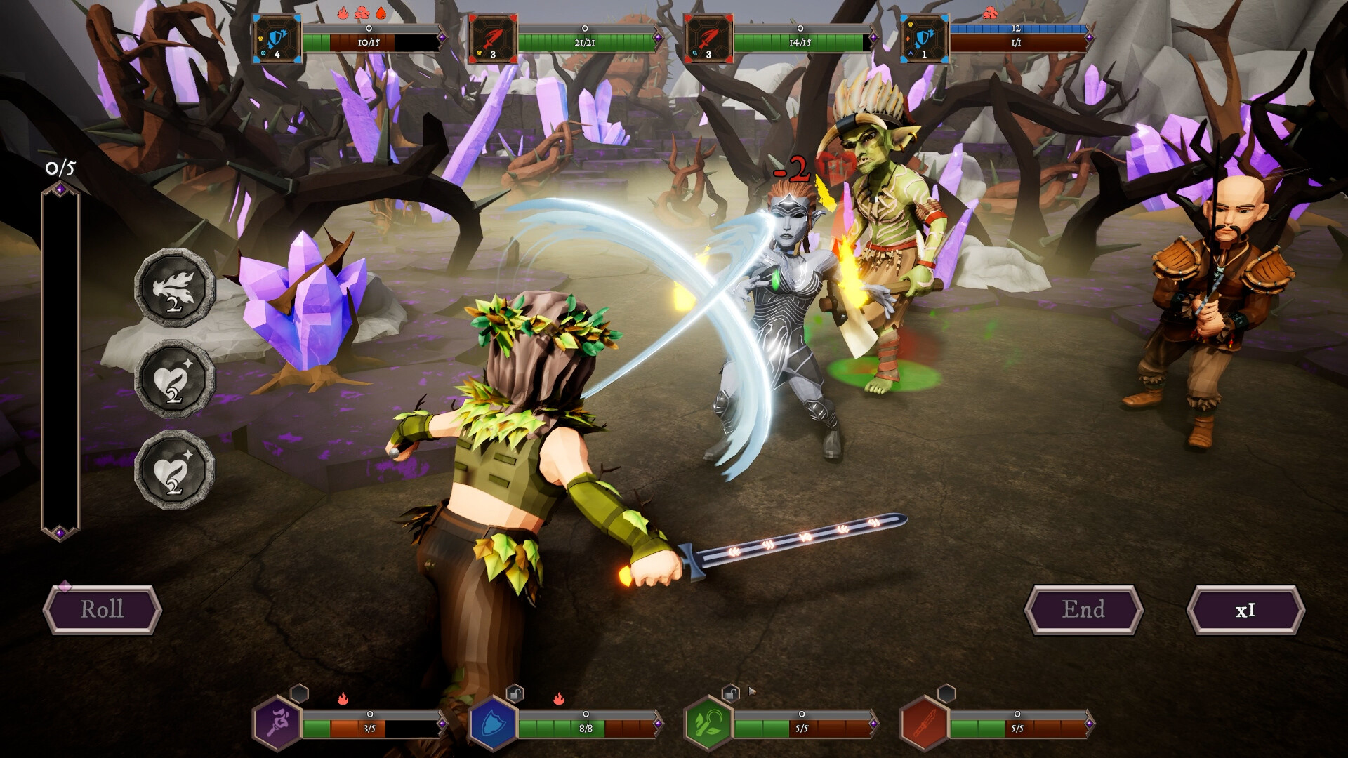 Sigilfarer: A Dice-Rolling Roguelite скриншоты