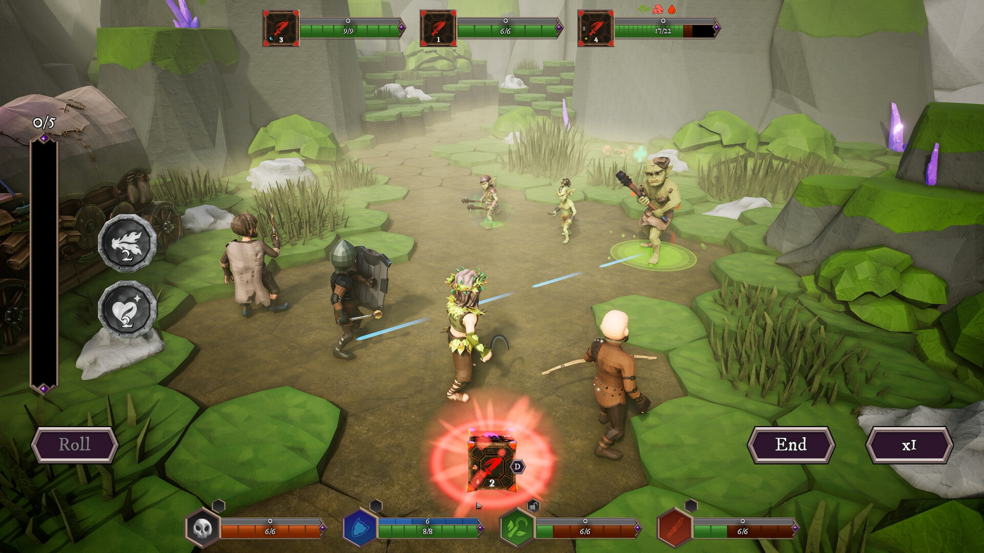 Sigilfarer: A Dice-Rolling Roguelite скриншоты