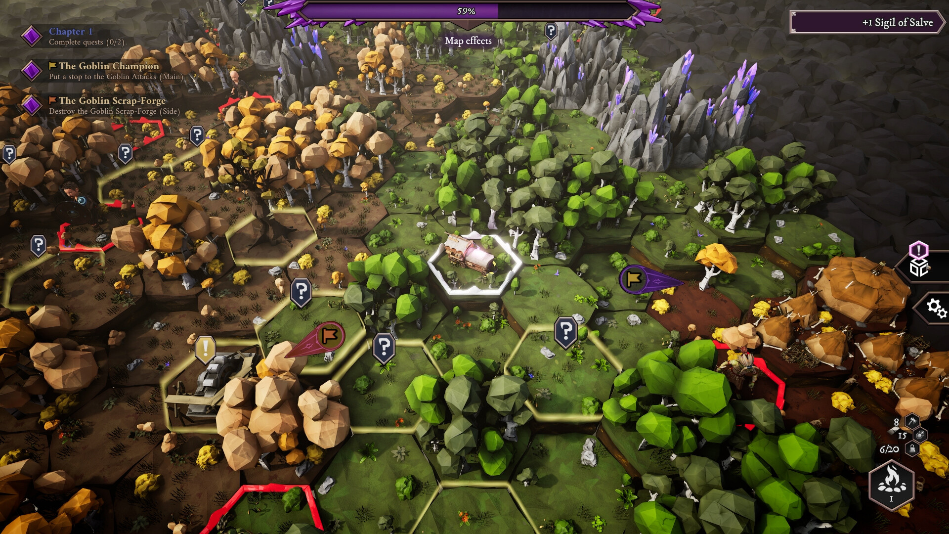 Sigilfarer: A Dice-Rolling Roguelite скриншоты