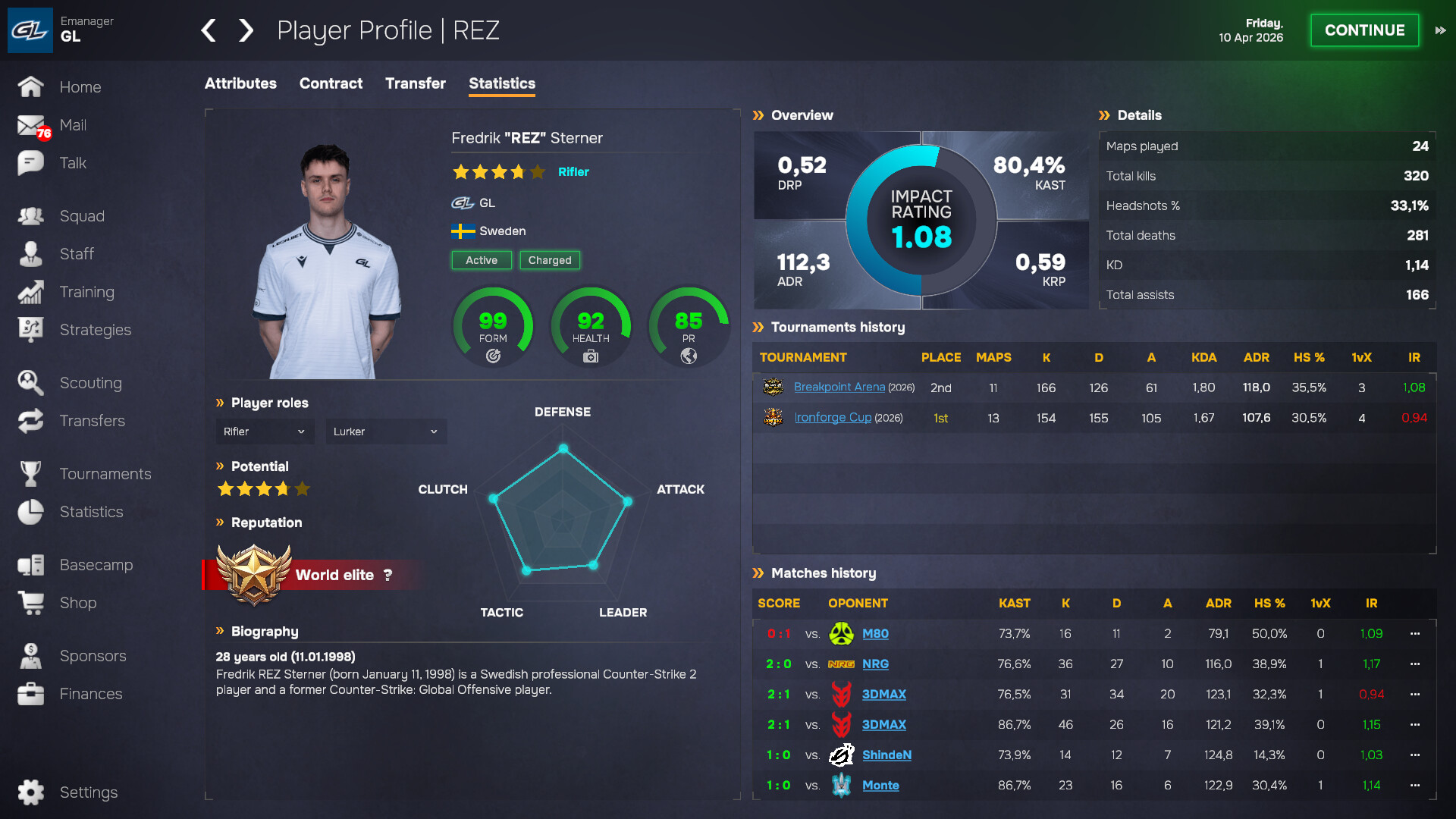 Esports Manager 2026