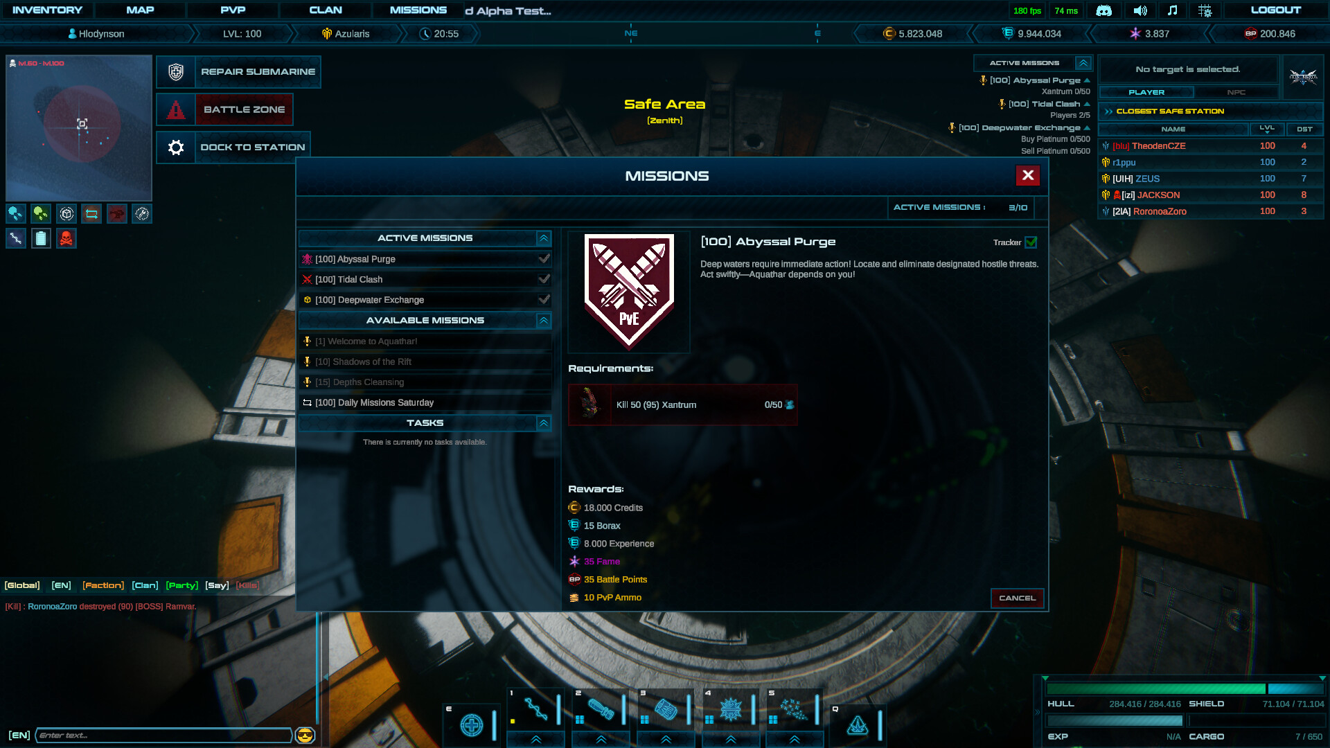 Tidal Nexus Online