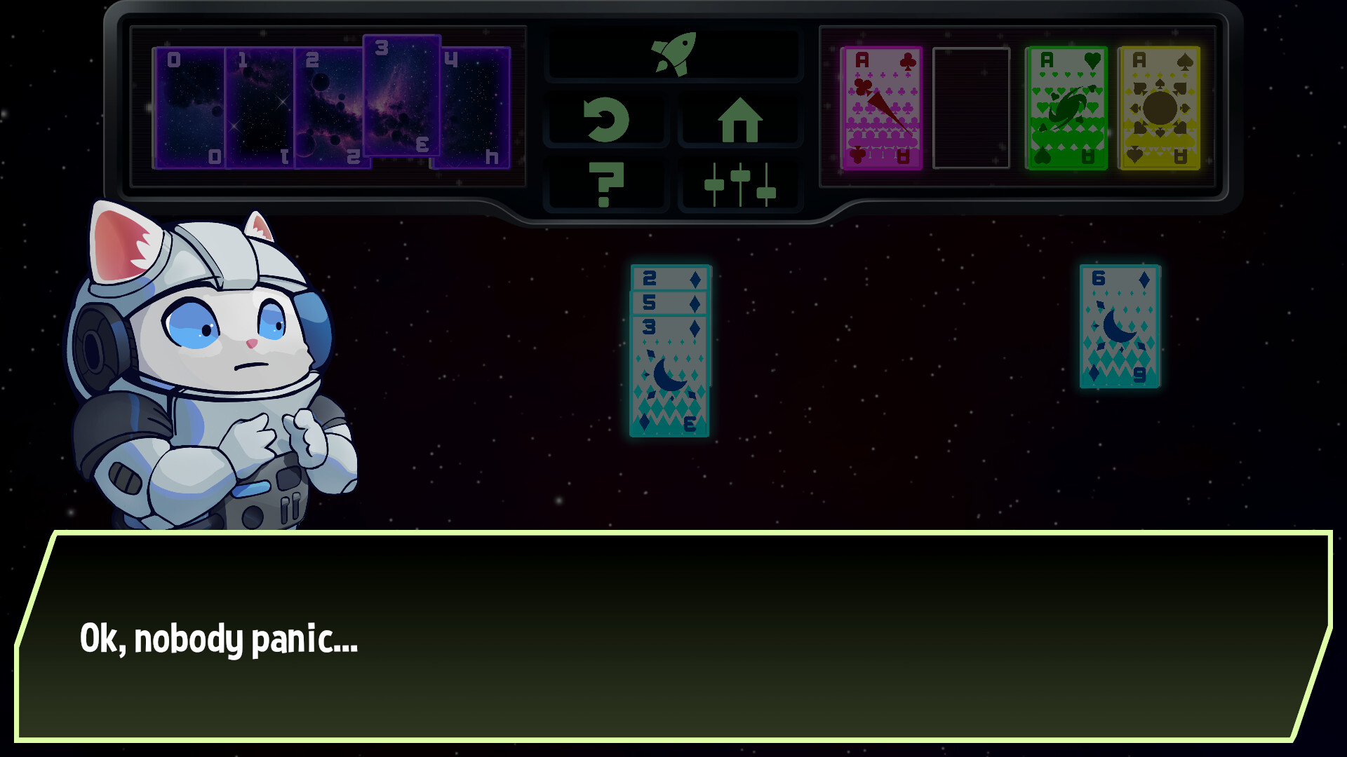 Space Cat Solitaire скриншоты