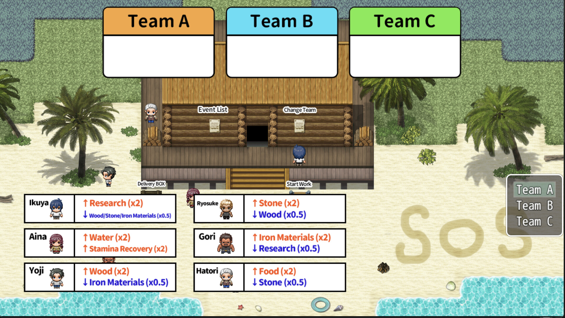 Island NTR Survival SS