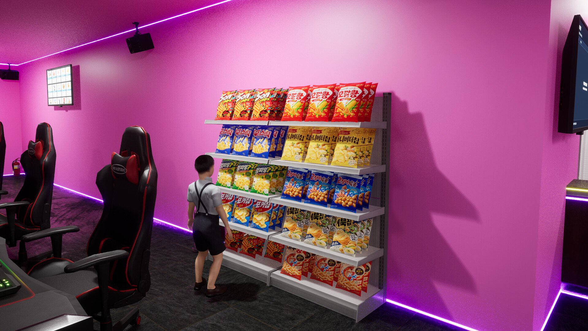 PC Cafe Simulator скриншоты