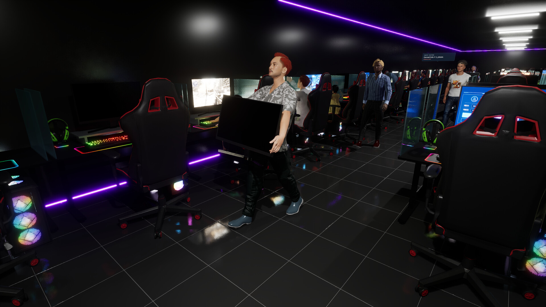 PC Cafe Simulator скриншоты