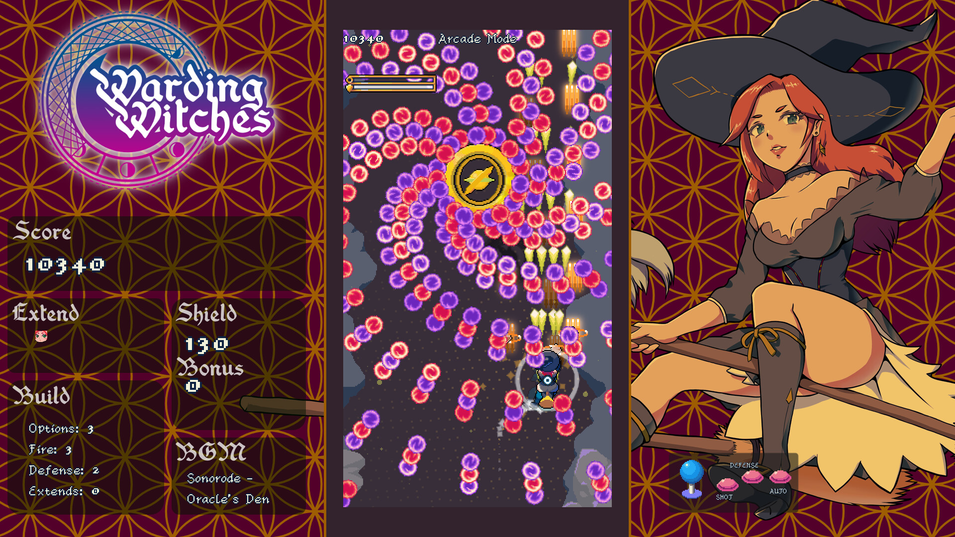 Warding Witches скриншоты