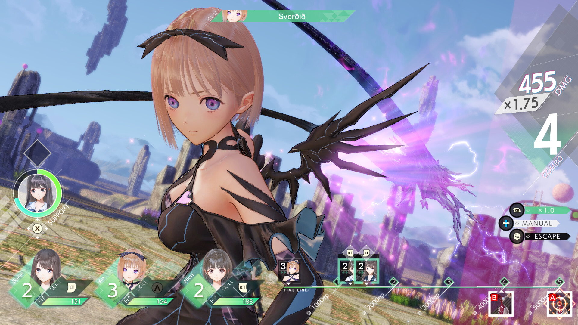BLUE REFLECTION Quartet