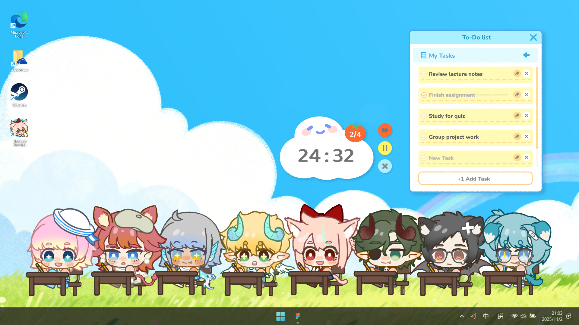 NeeNee Deskpals скриншоты