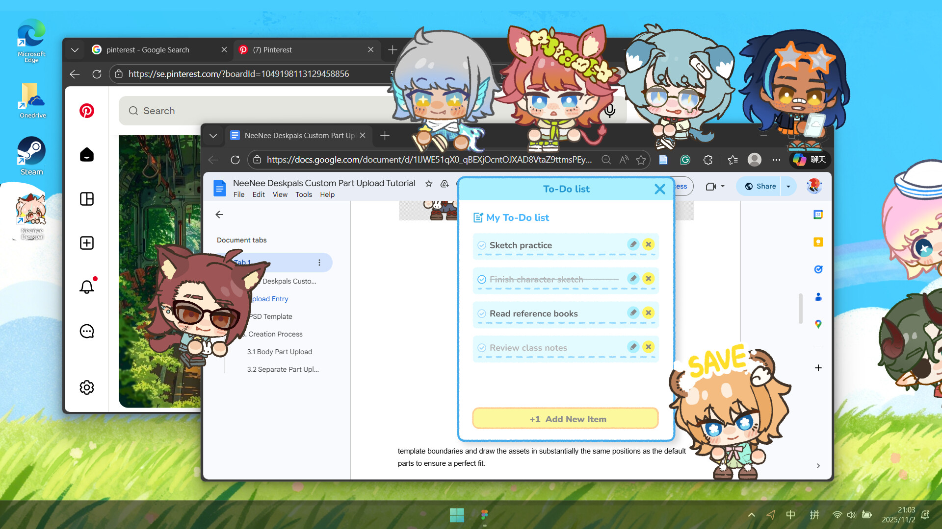 NeeNee Deskpals игра