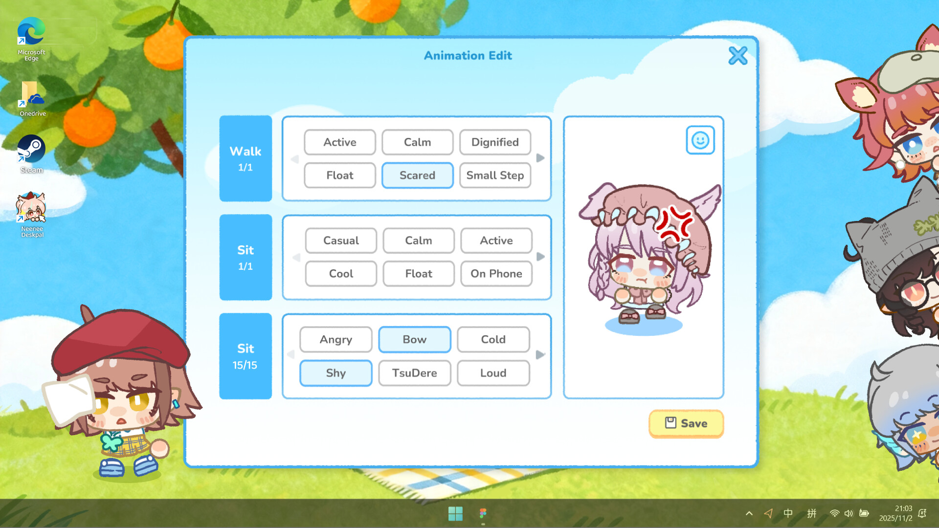 NeeNee Deskpals скриншоты