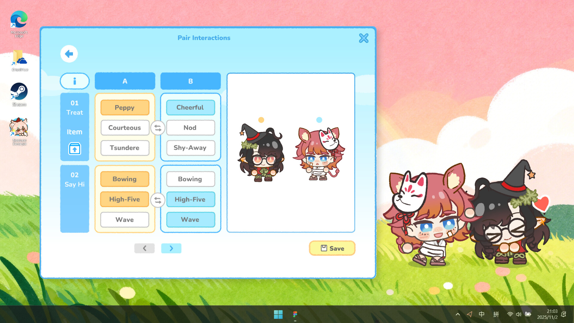 NeeNee Deskpals скриншоты