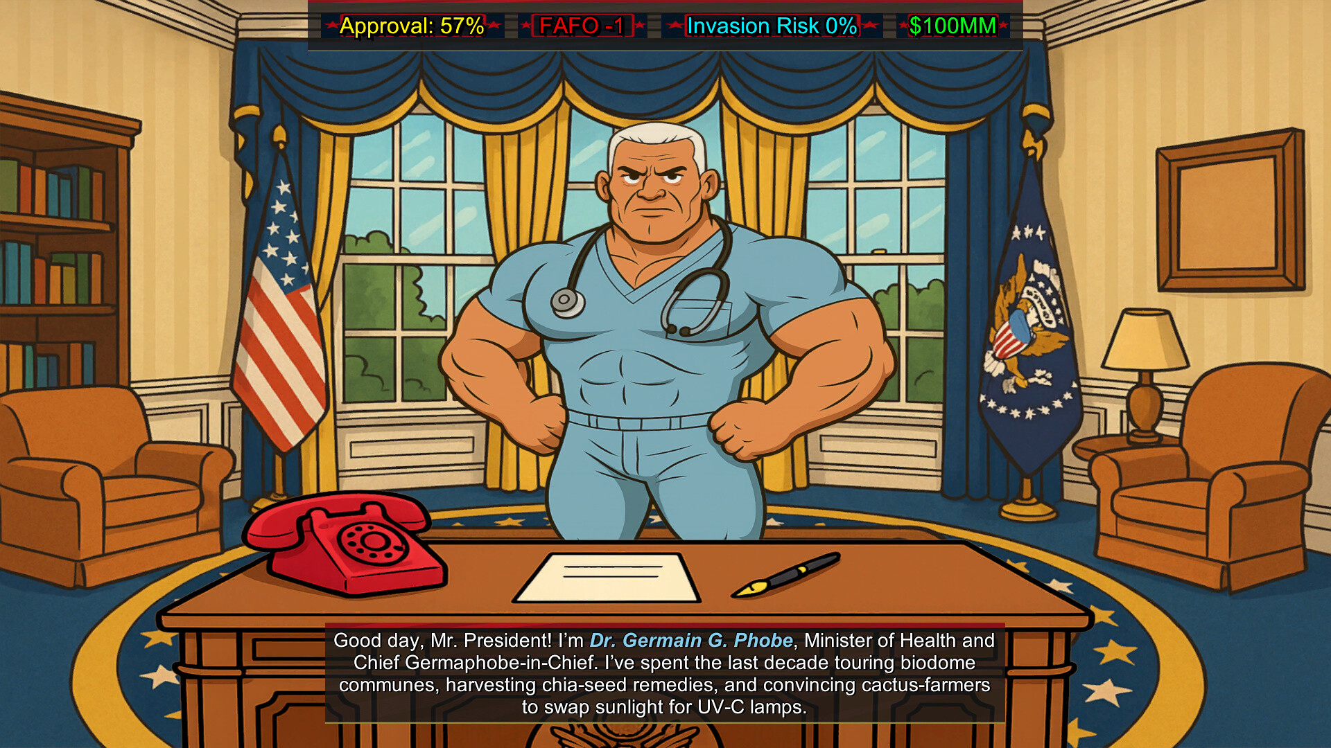 FAFO Executive Order Simulator
