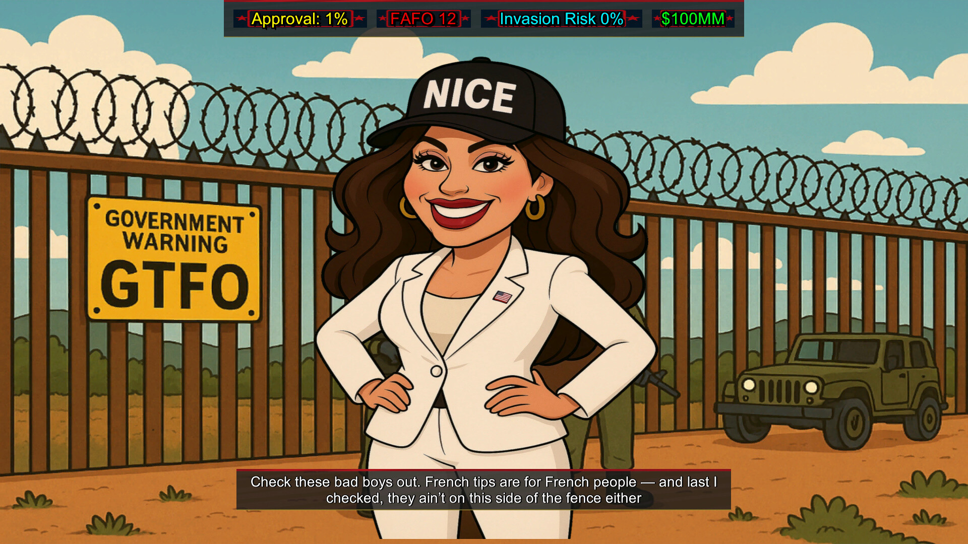 FAFO Executive Order Simulator