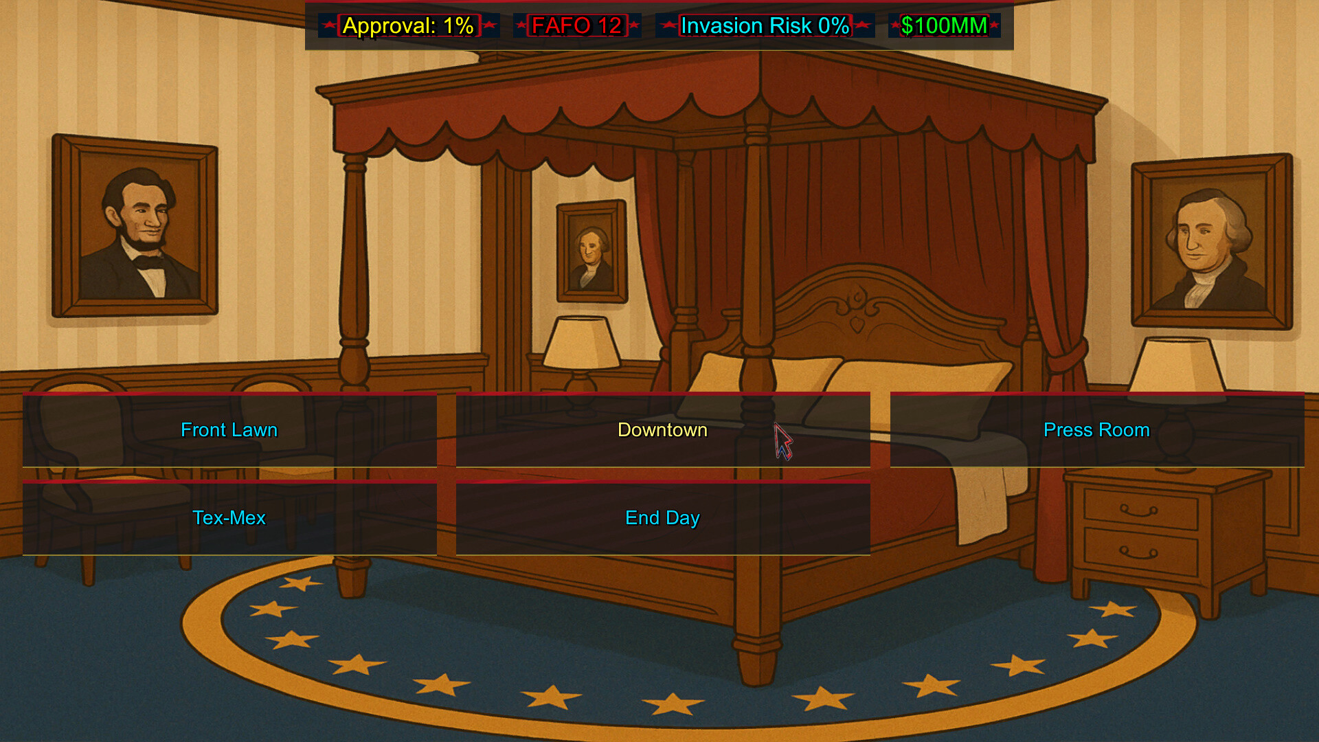 FAFO Executive Order Simulator