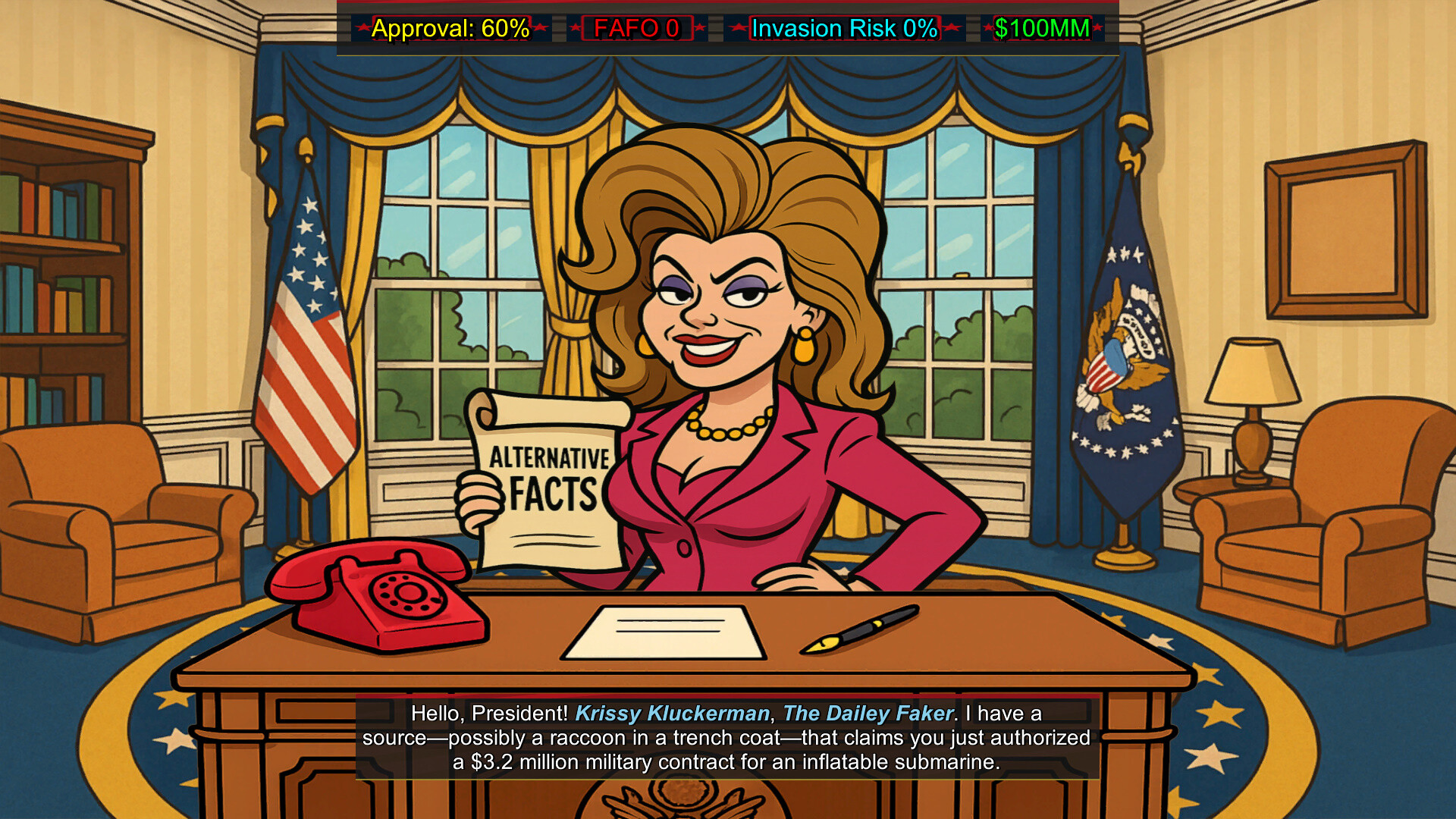 FAFO Executive Order Simulator