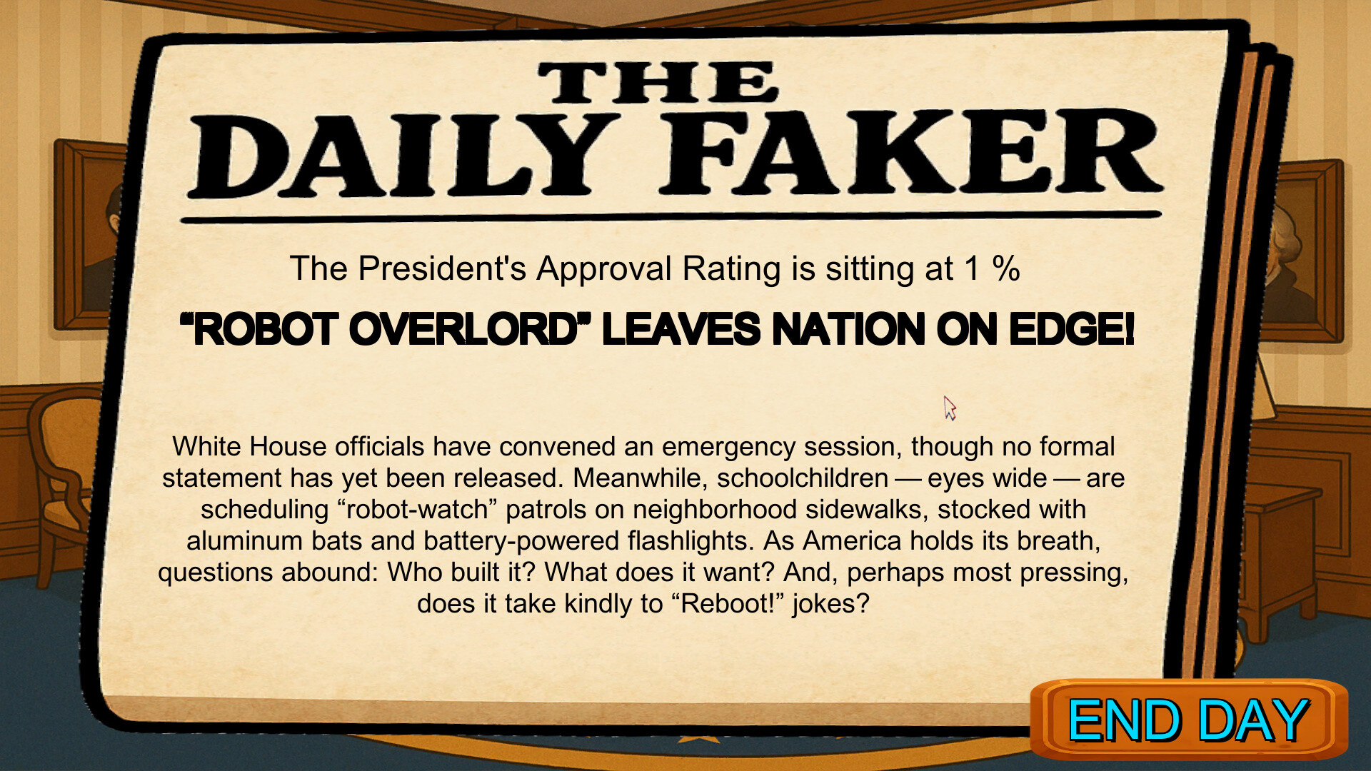 FAFO Executive Order Simulator