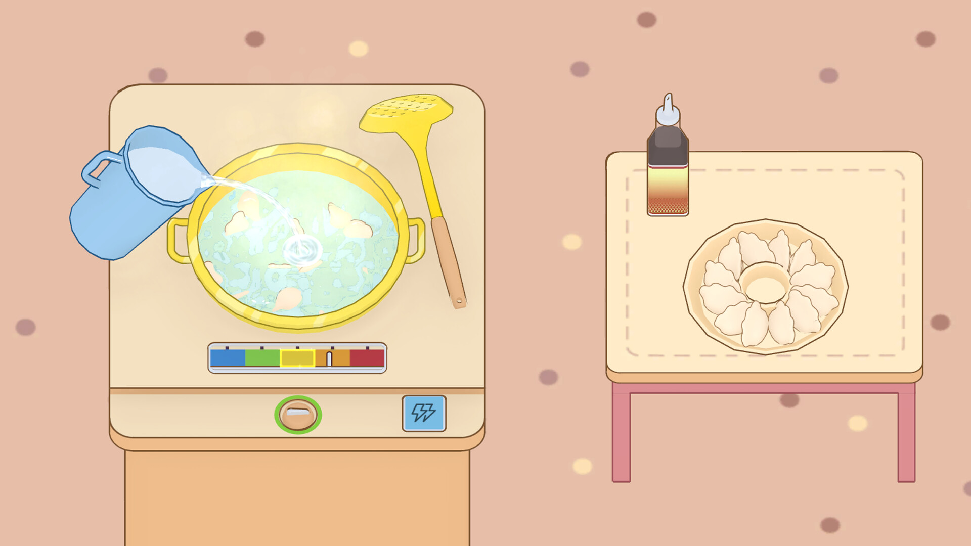 Jiaozi & Shopkeeper