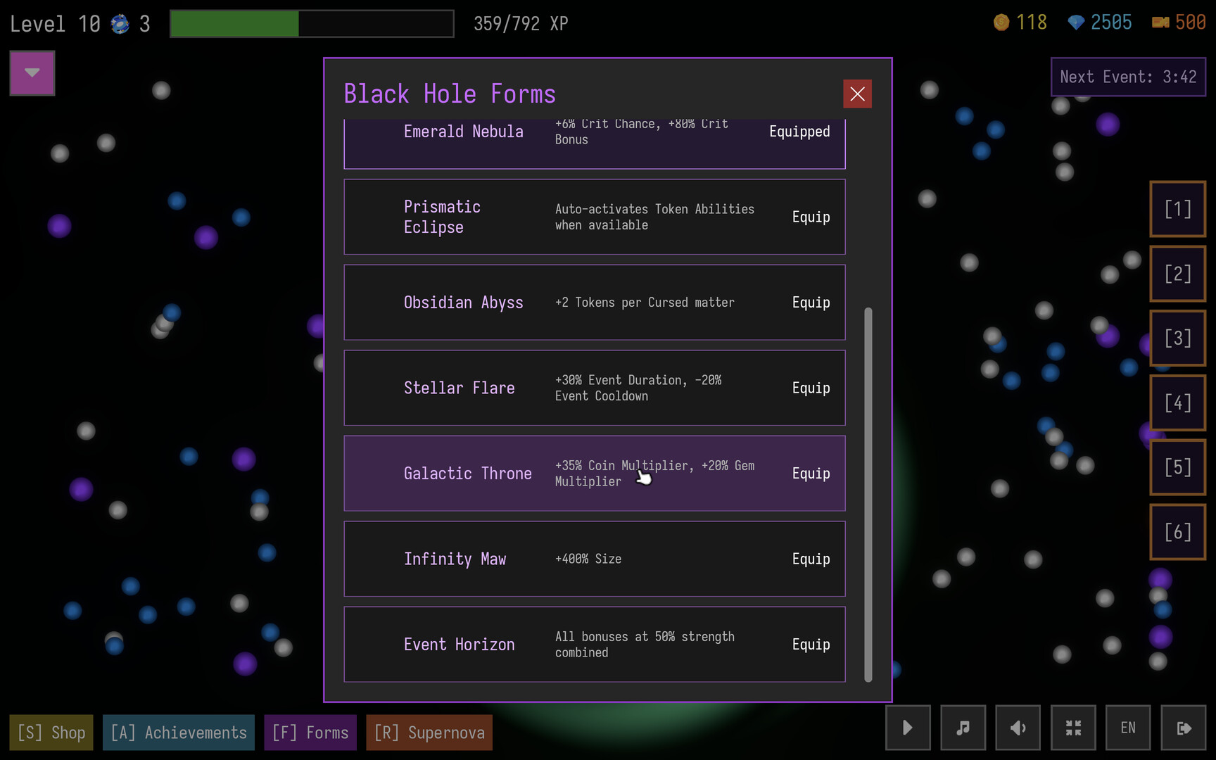 Supernova Idle