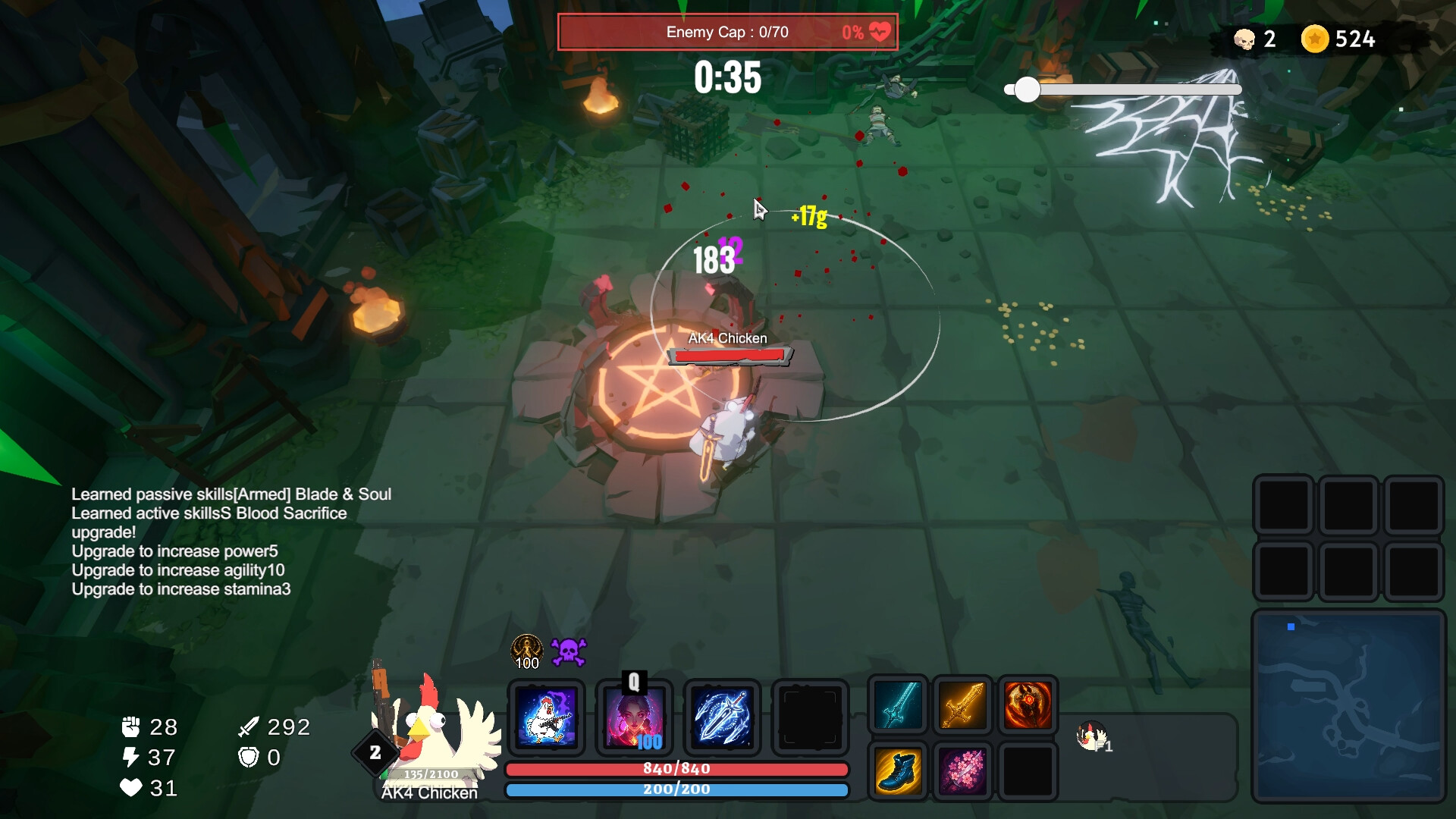 Dungeon Brawls игра