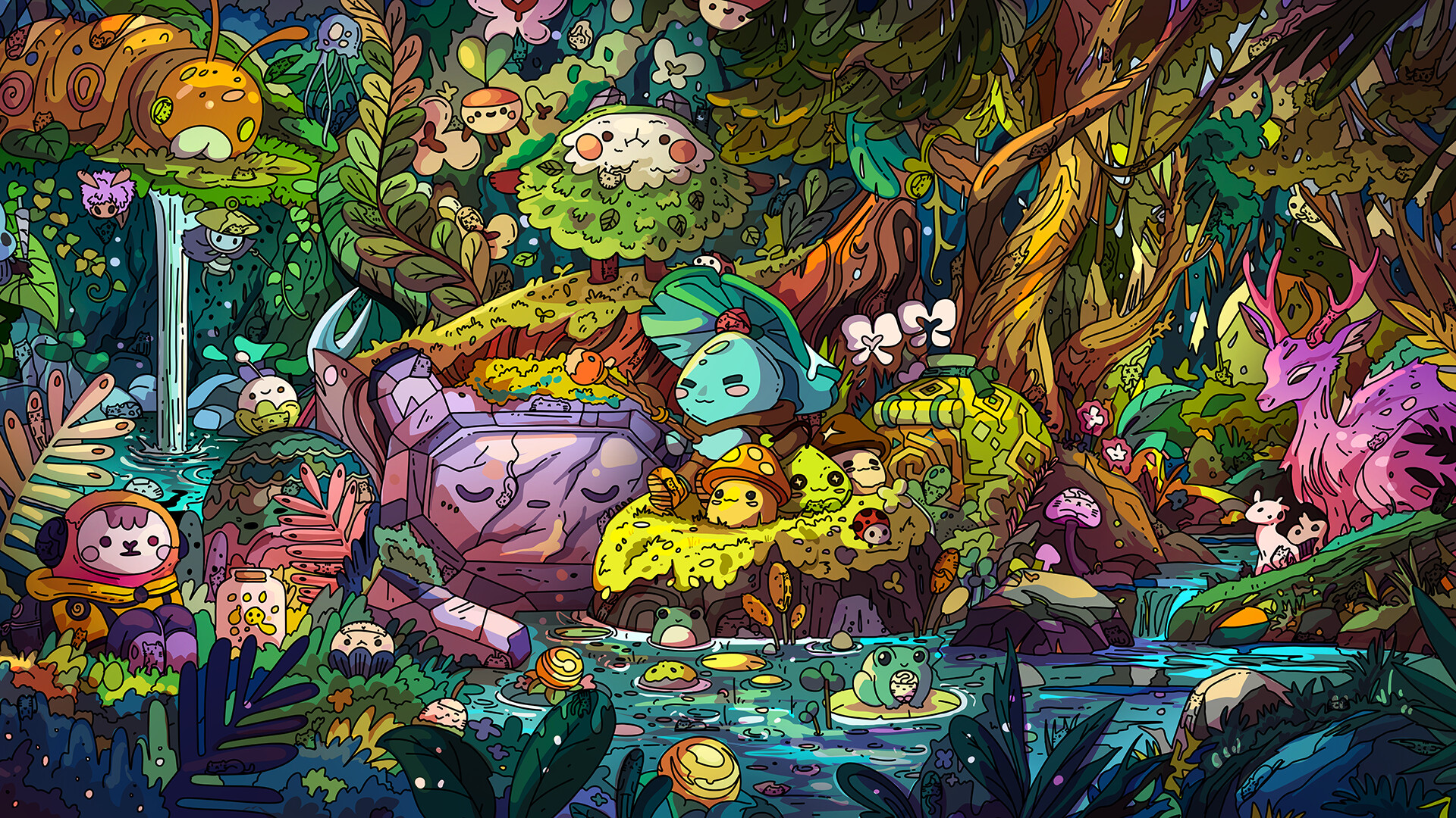 100 Mystic Cats