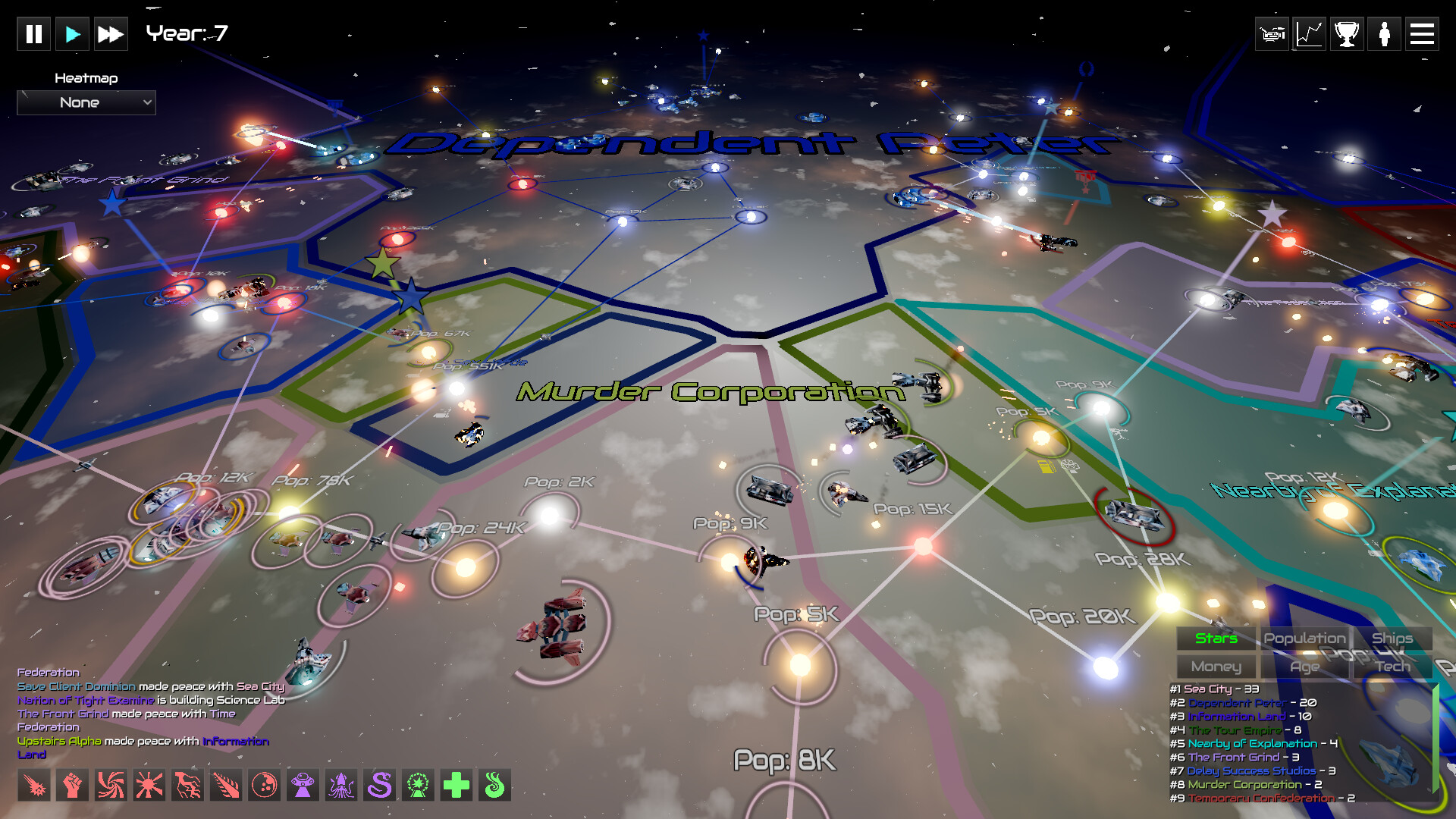 GalactiWar - Empire Simulator