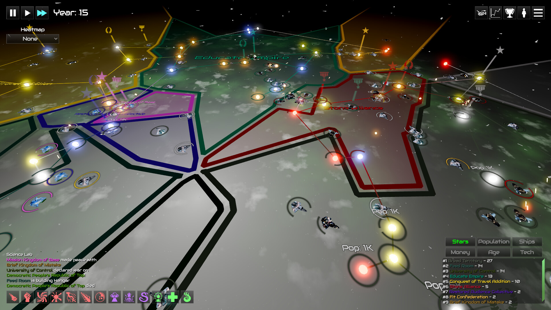 GalactiWar - Empire Simulator