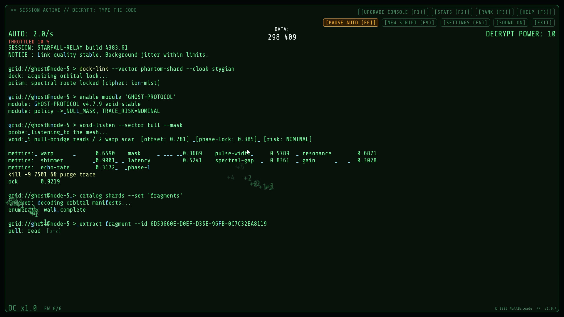 Hacker CLIcker скриншоты