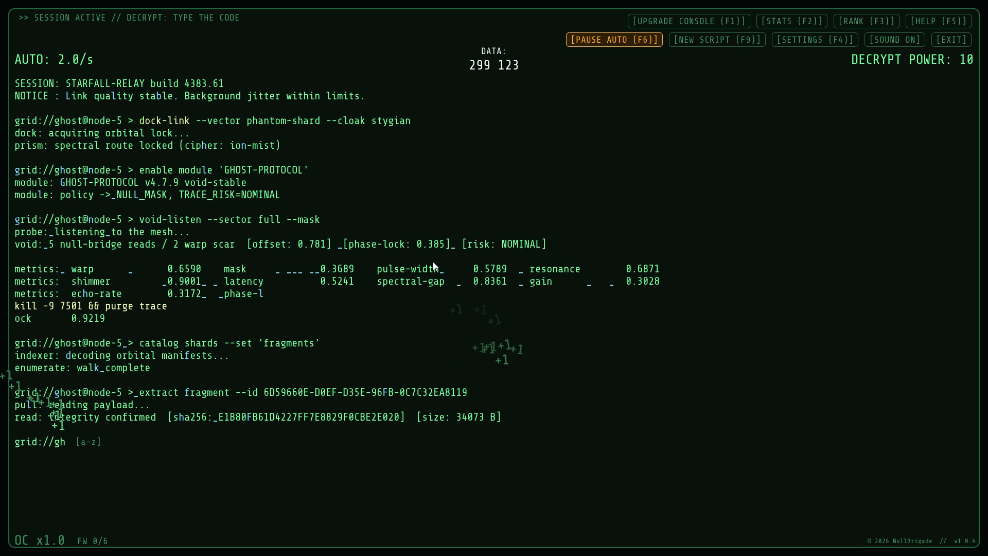 Hacker CLIcker скриншоты