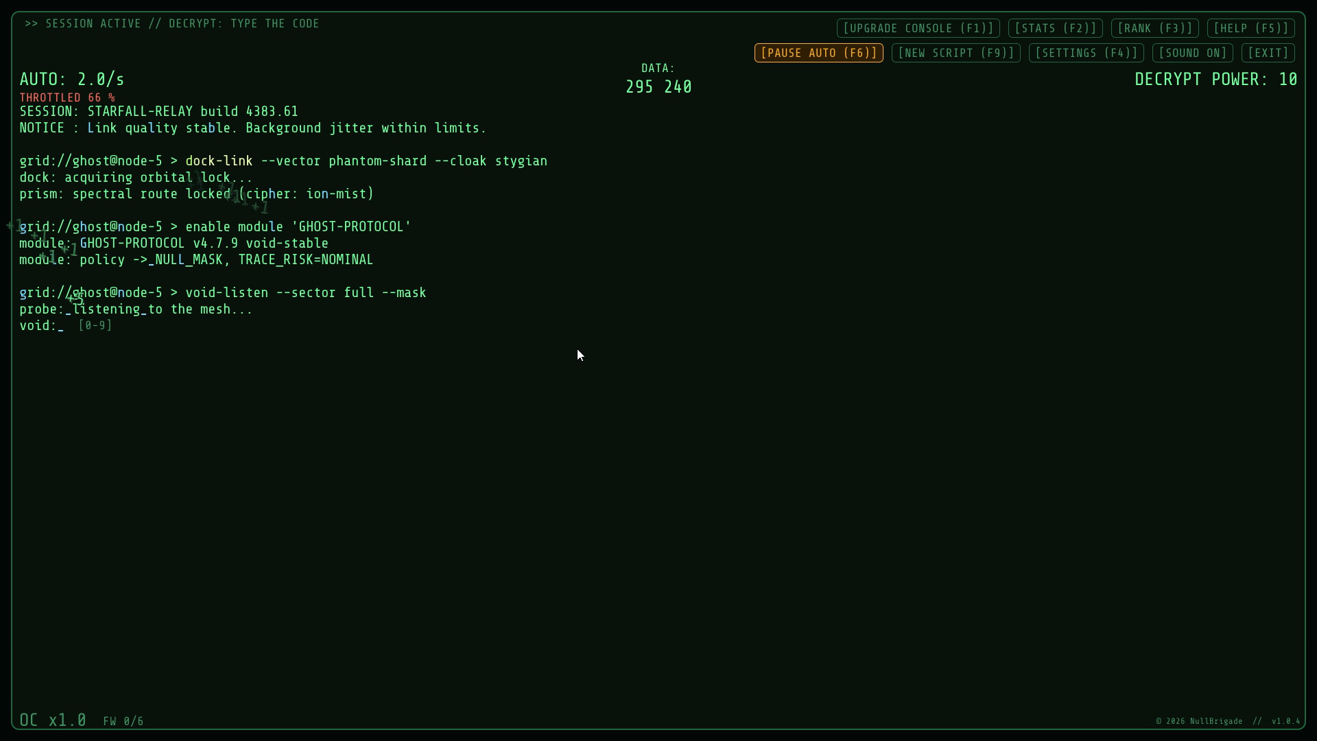 Hacker CLIcker скриншоты