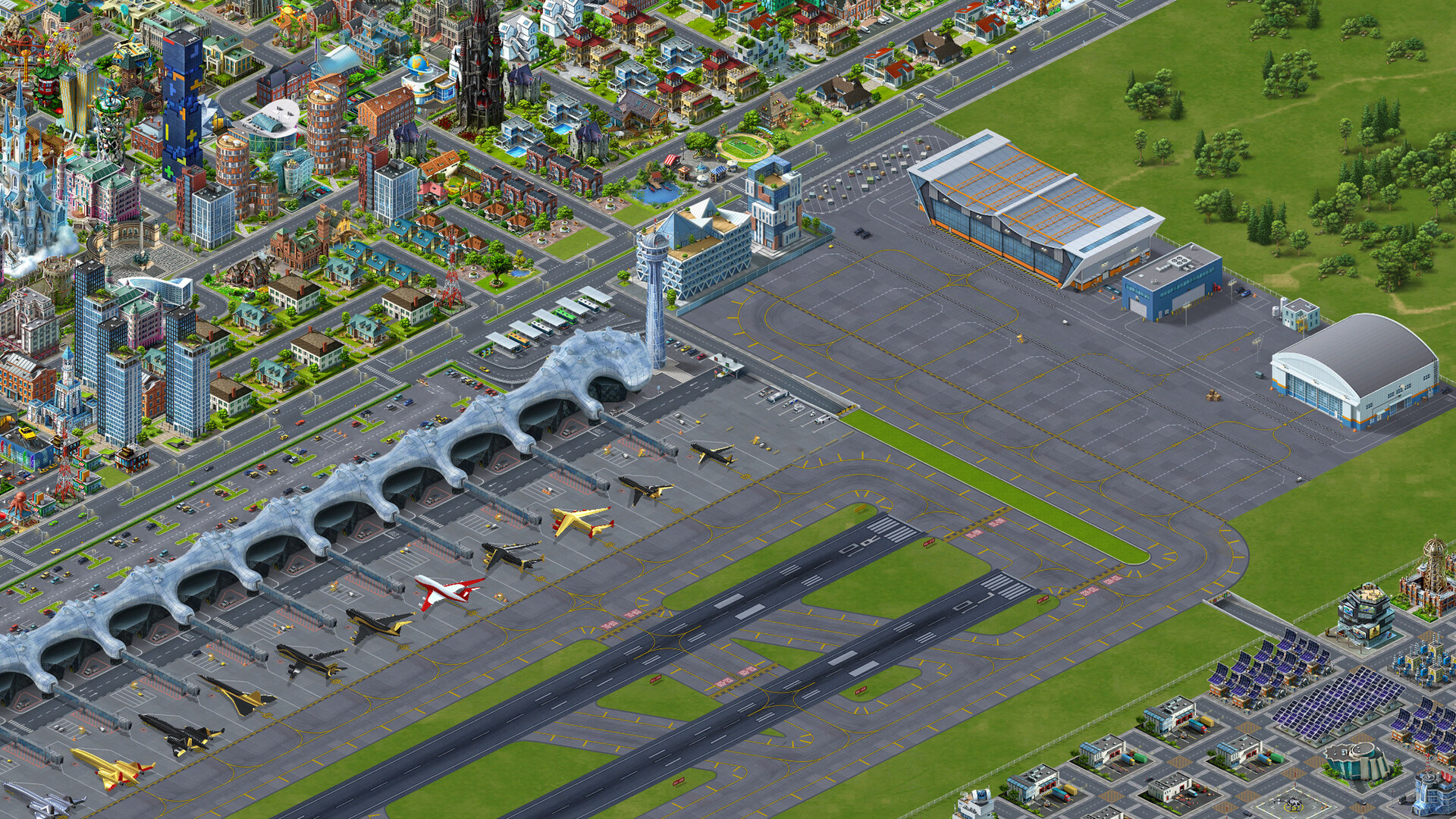 Airport City Transport Manager скриншоты