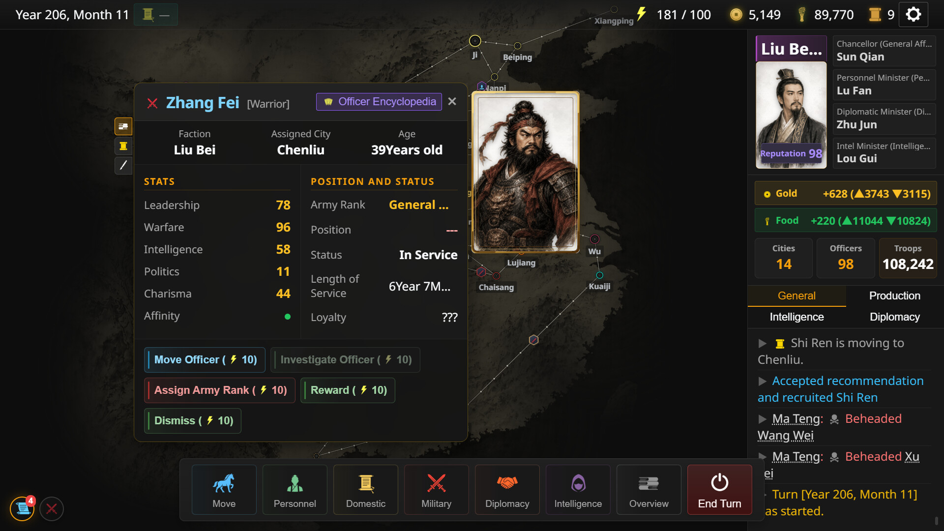 Three Kingdoms : Alias