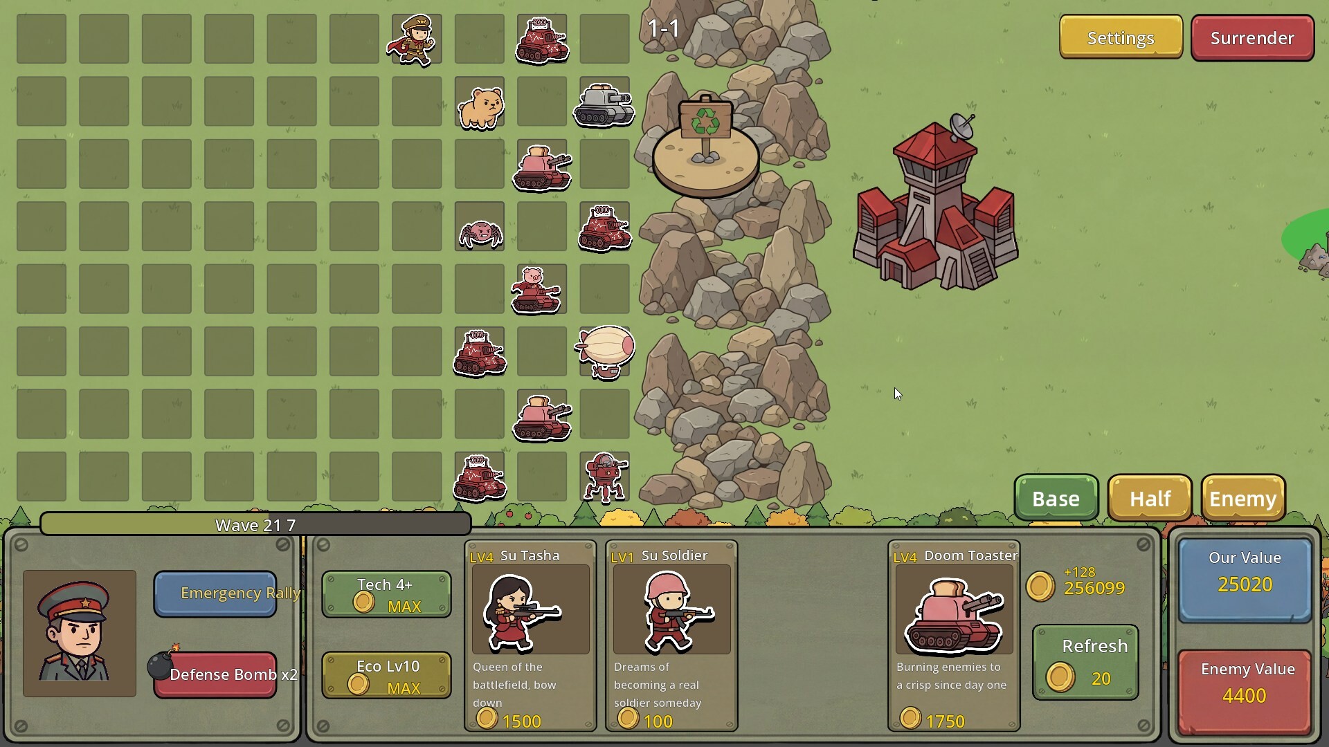 MoeArmy vs SuArmy
