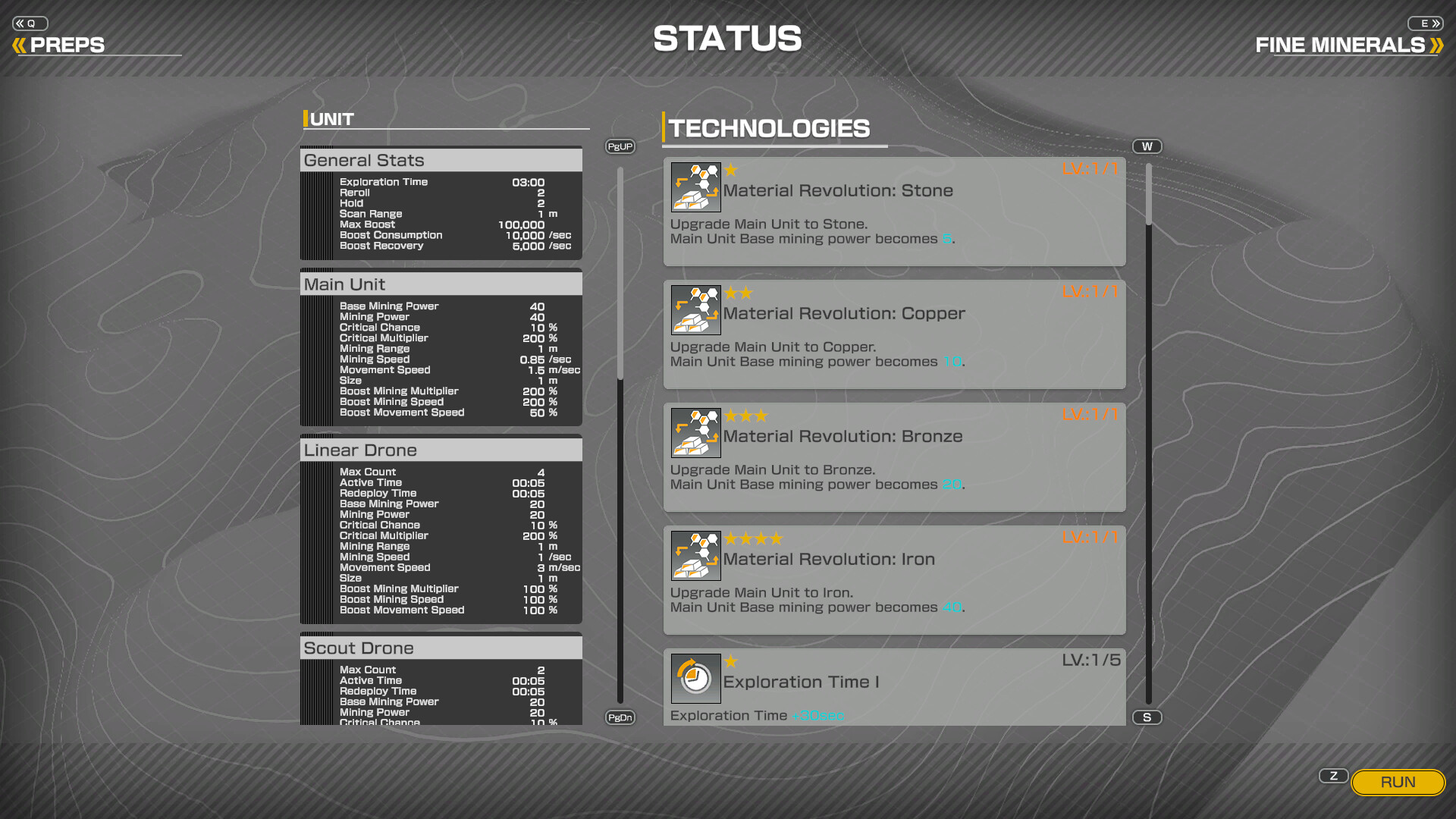 MINERALS: Deep Core Mining