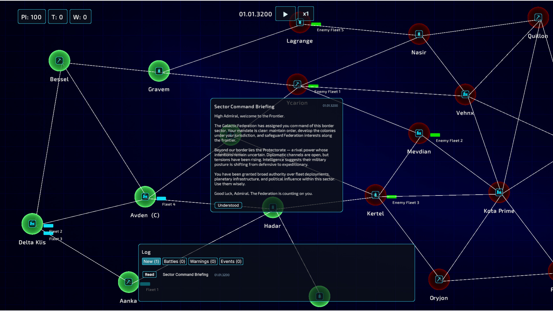 Space Fleet Logistics