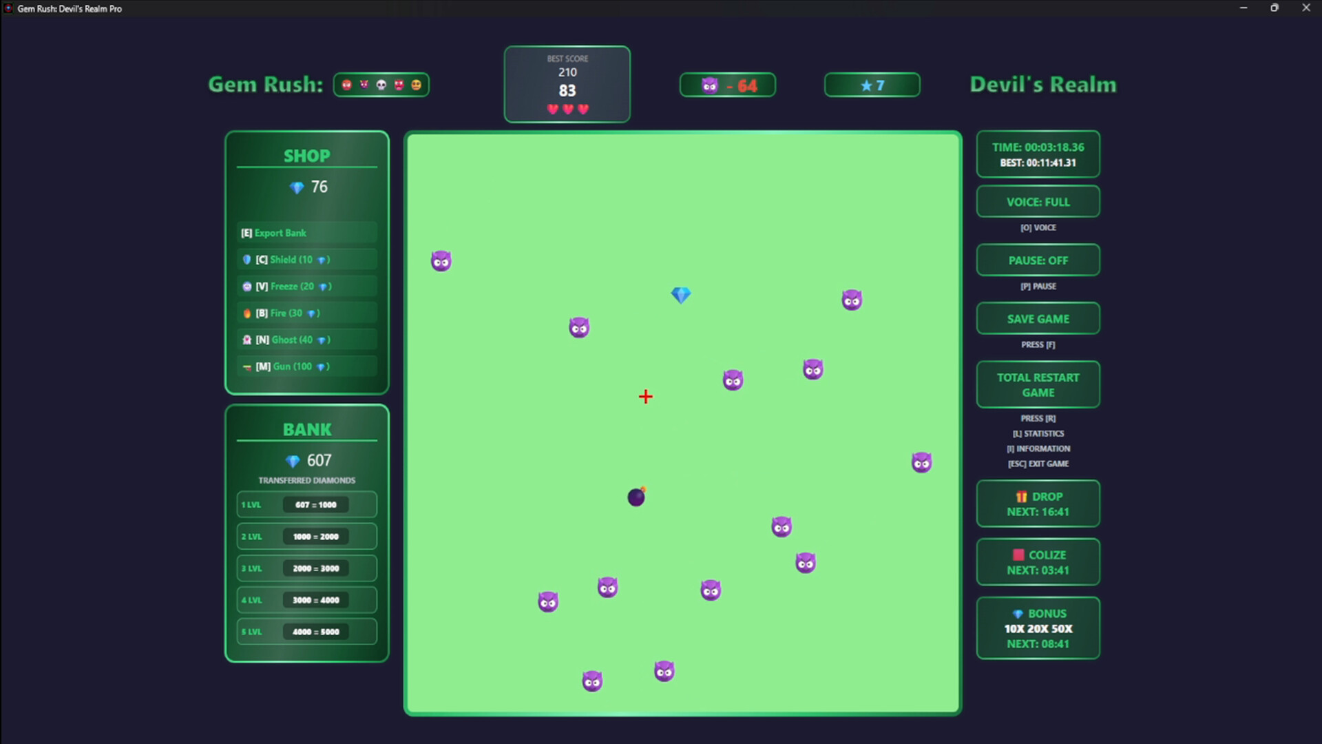 Gem Rush Devil's Realm