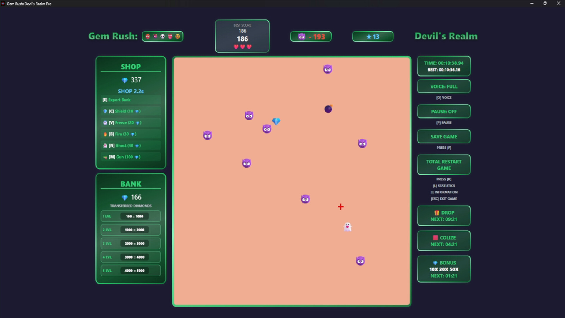 Gem Rush Devil's Realm
