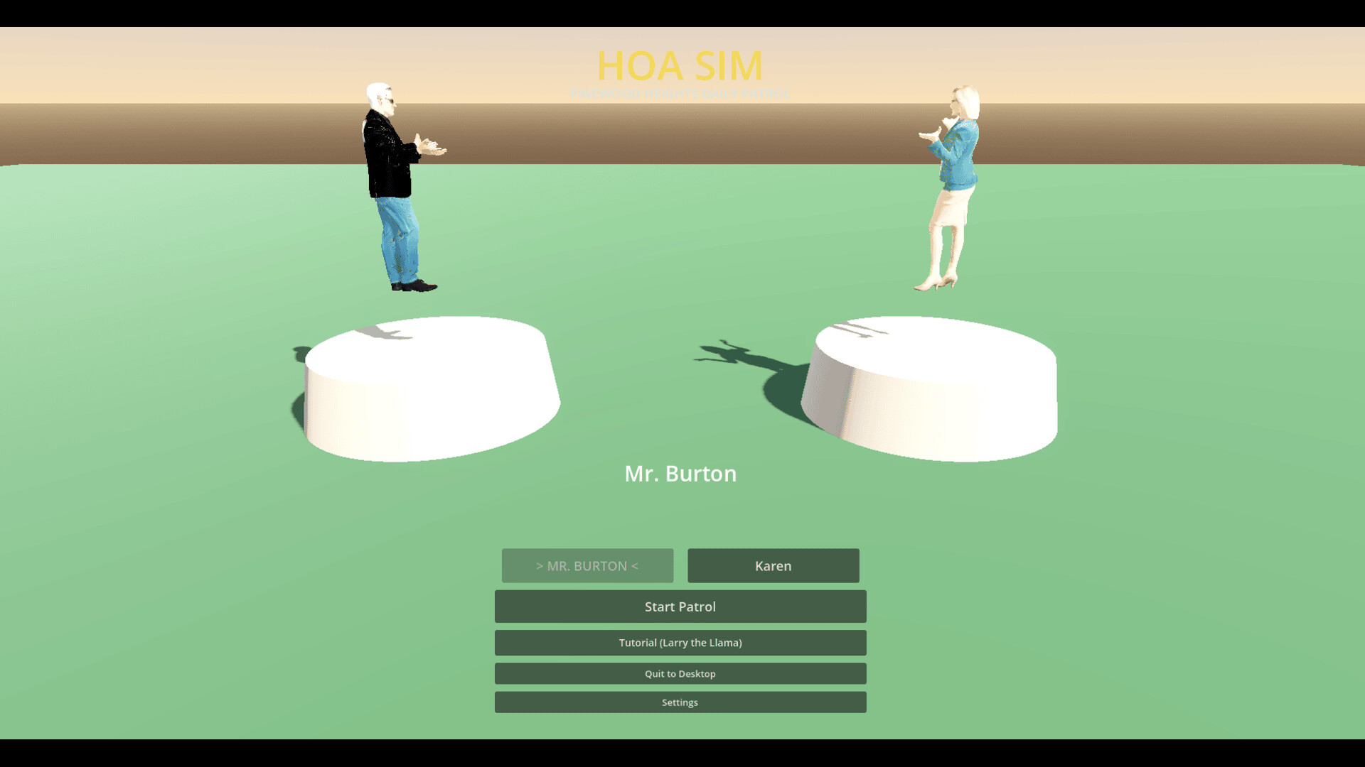 H.O.A Simulator