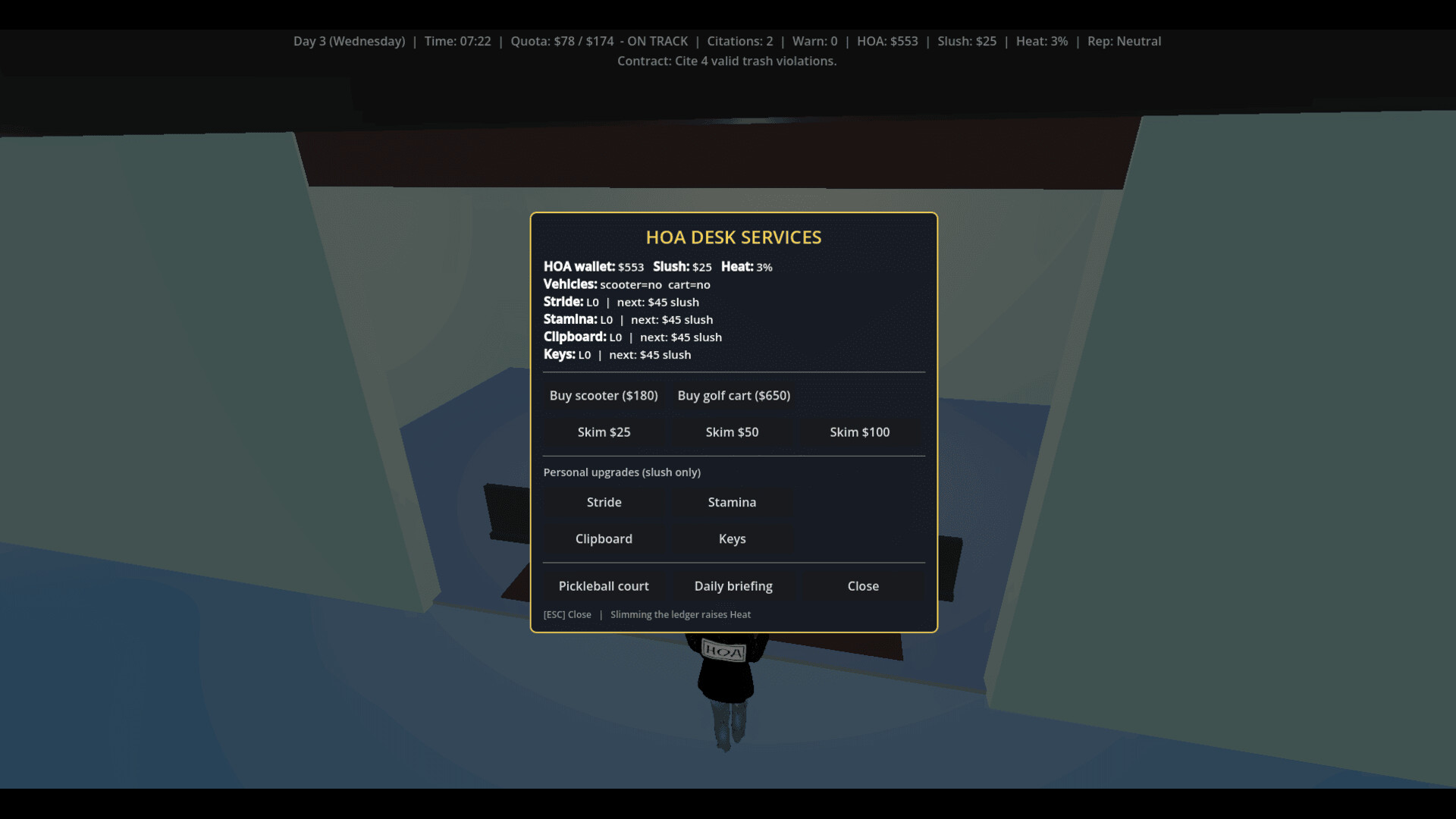 H.O.A Simulator