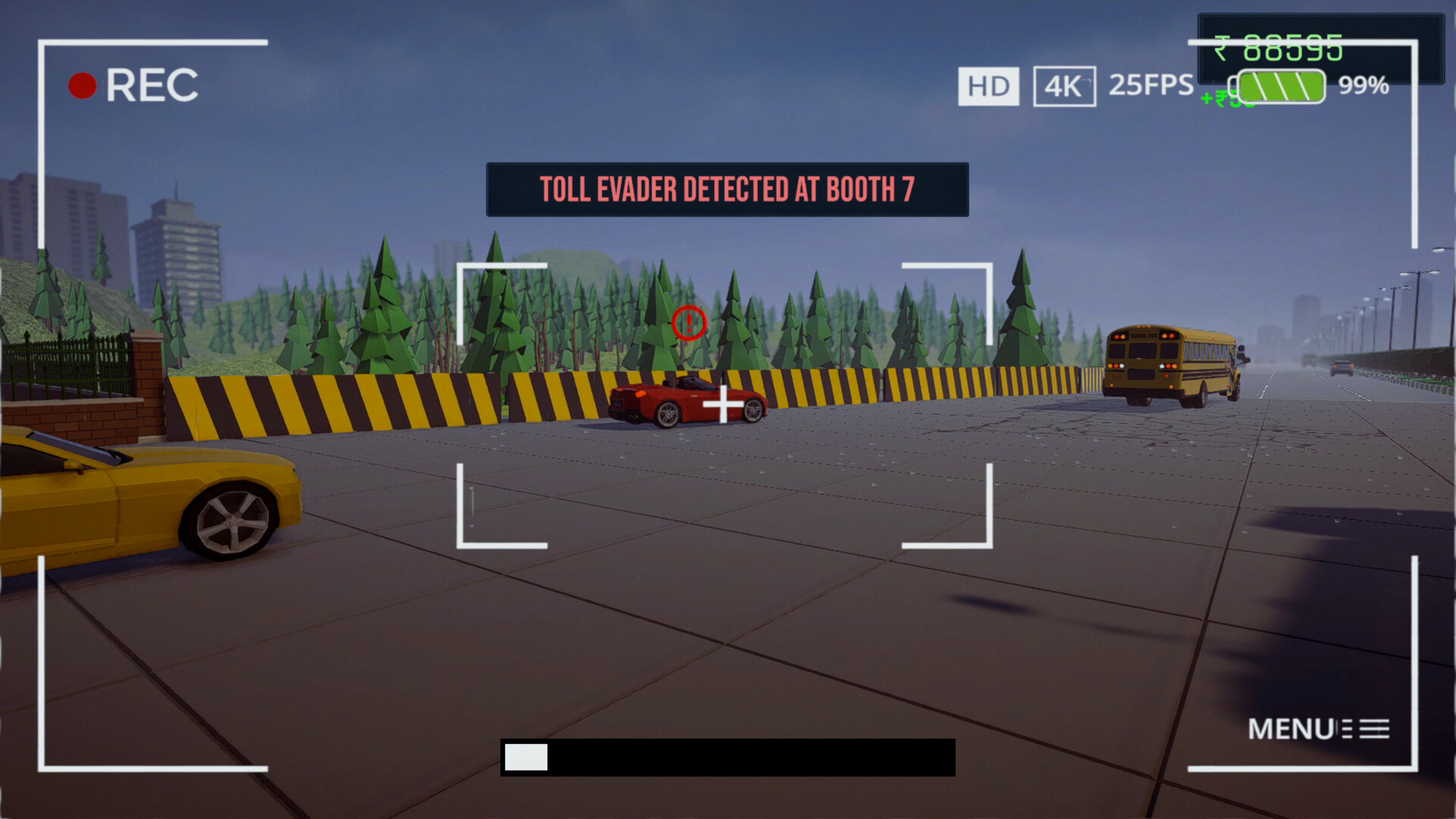 Toll Plaza Simulator