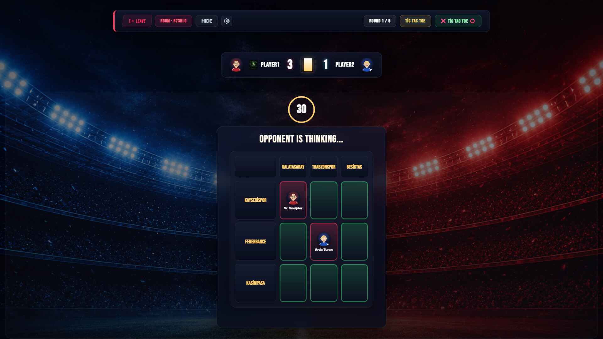 Two Clubs One Player