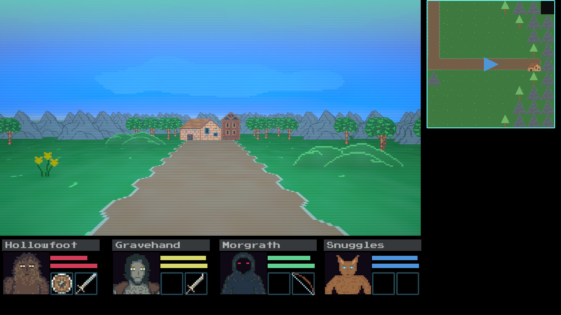 Legend of Deepshade: The Shattered Seal скриншоты