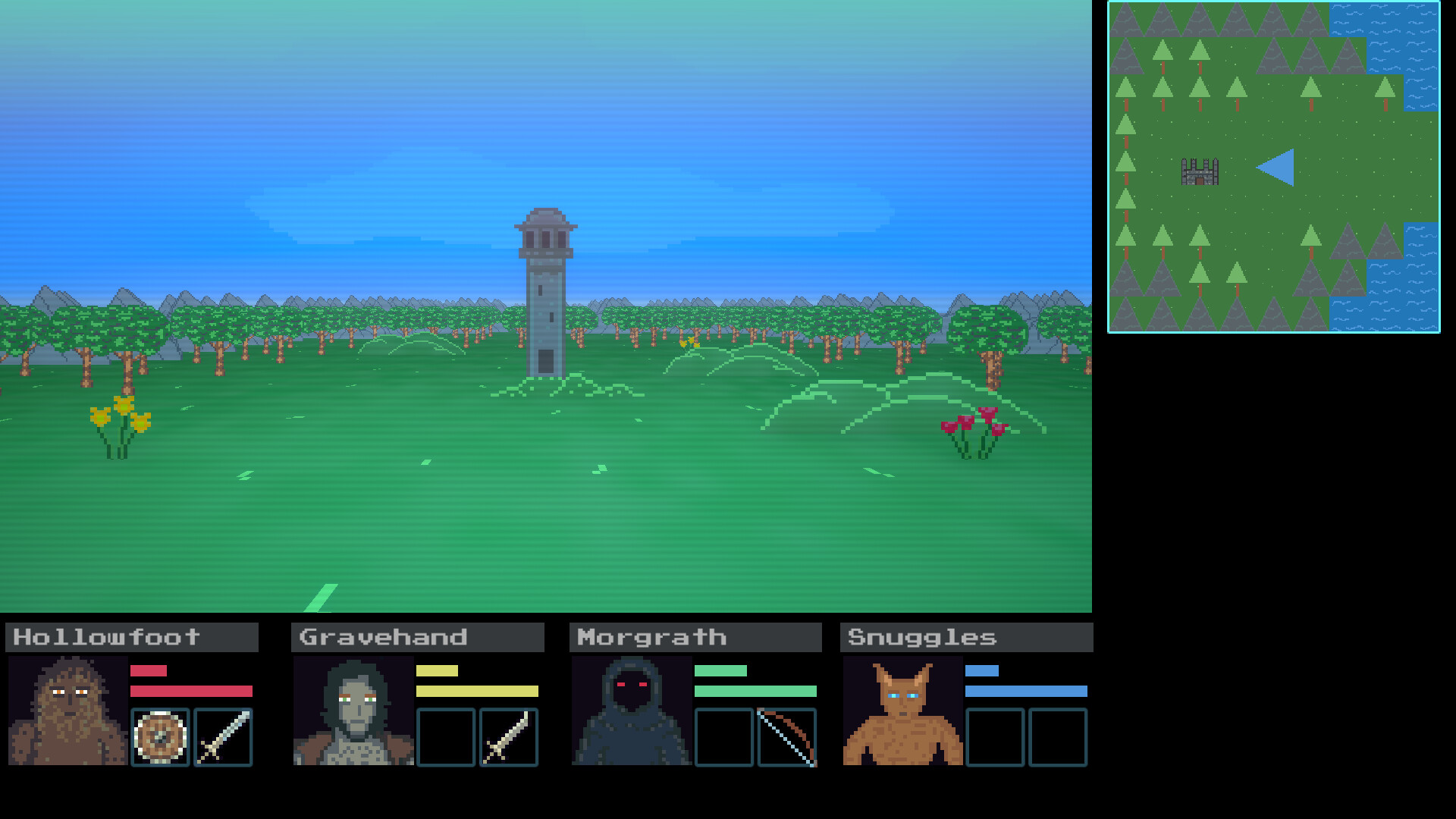Legend of Deepshade: The Shattered Seal скриншоты