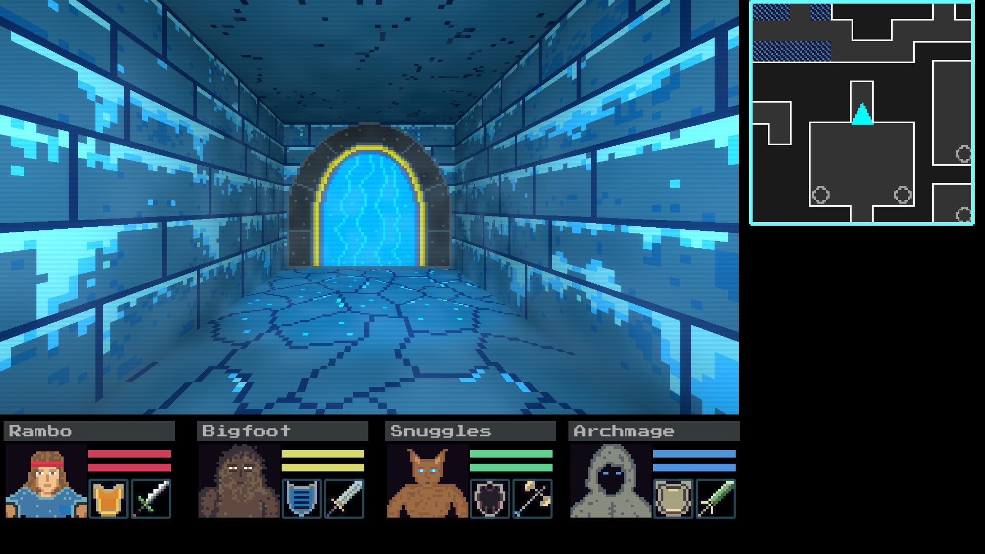 Legend of Deepshade: The Shattered Seal скриншоты