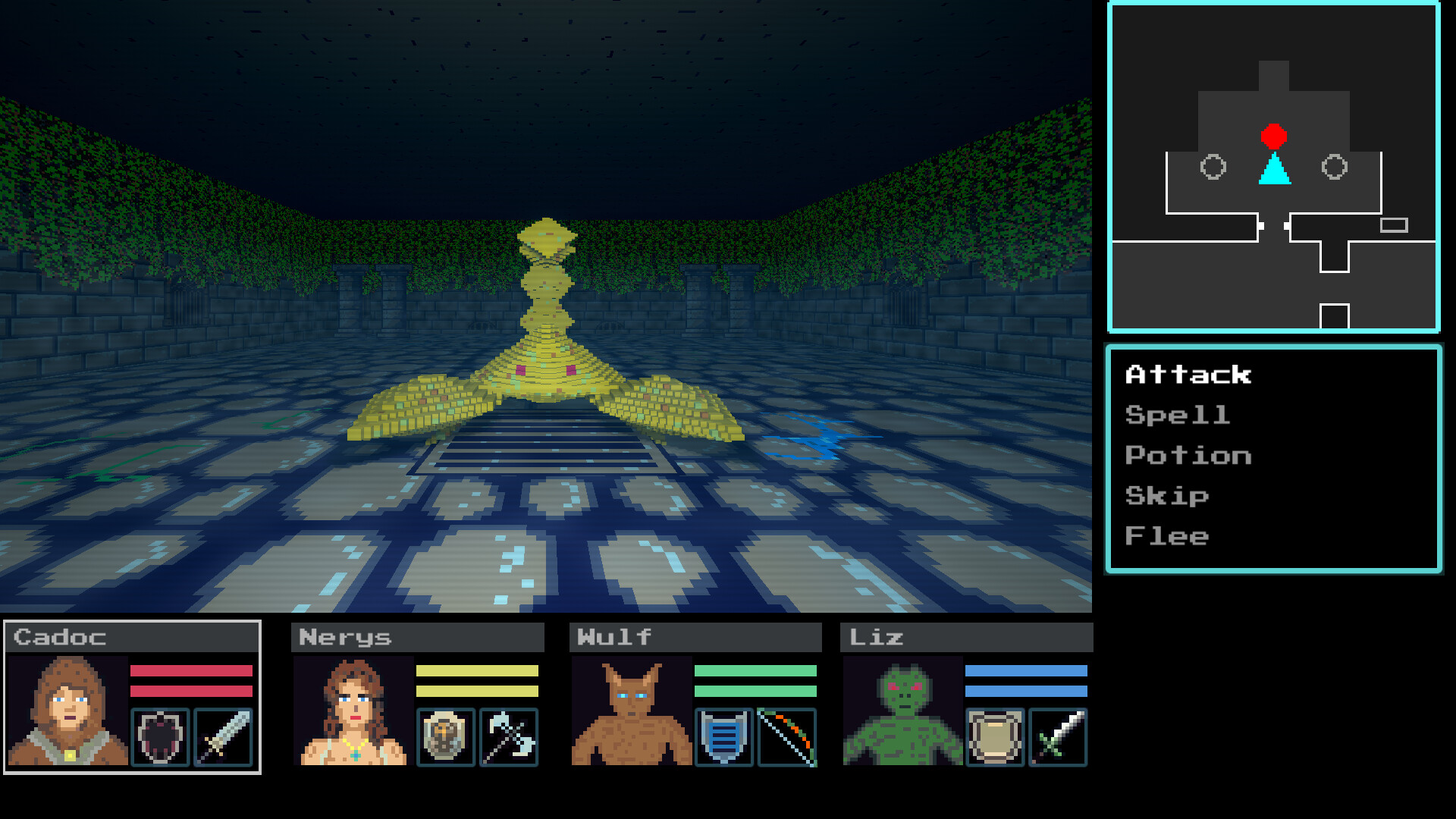 Legend of Deepshade: The Shattered Seal скриншоты