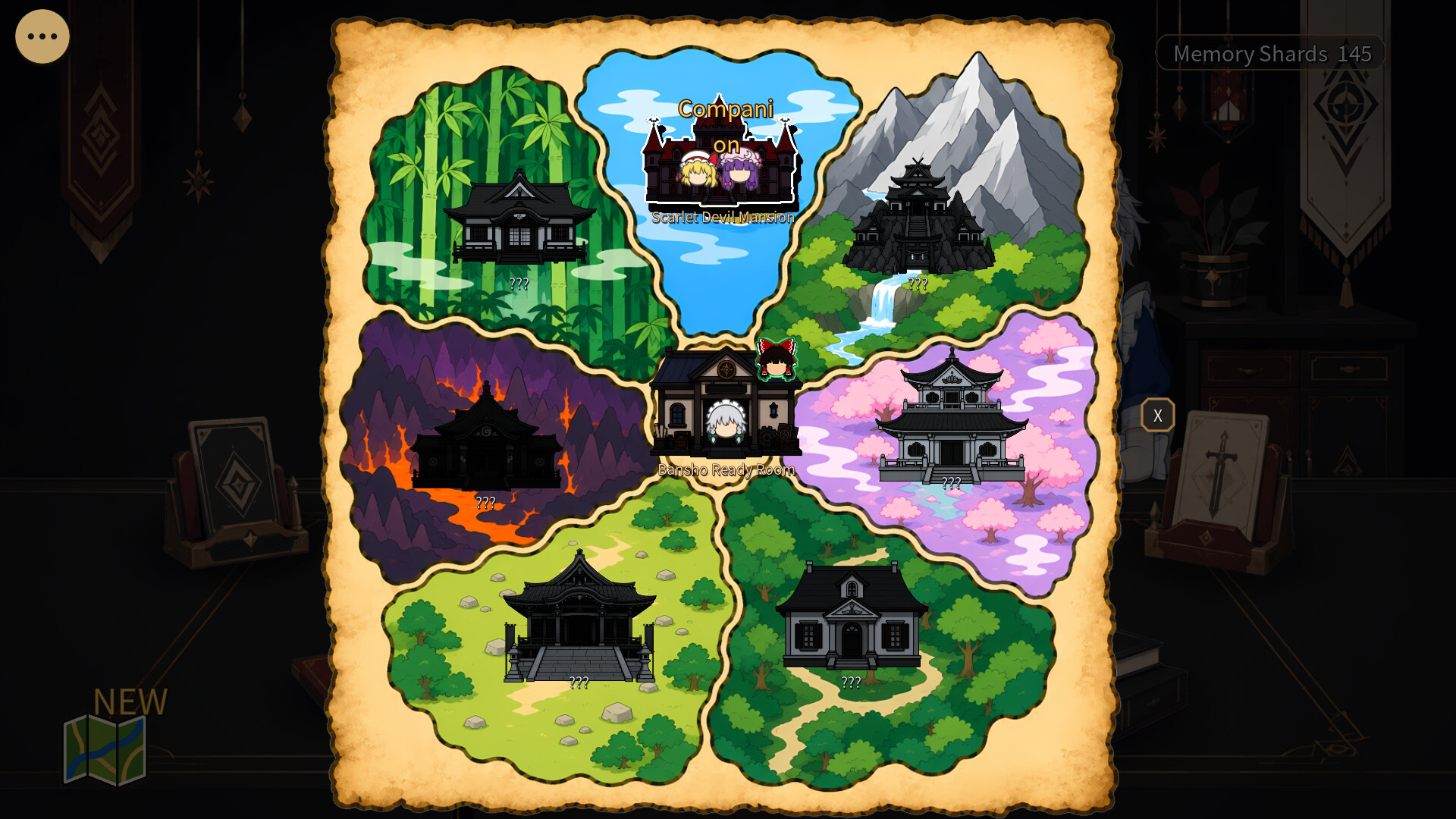 Touhou Bansho Cards скриншоты
