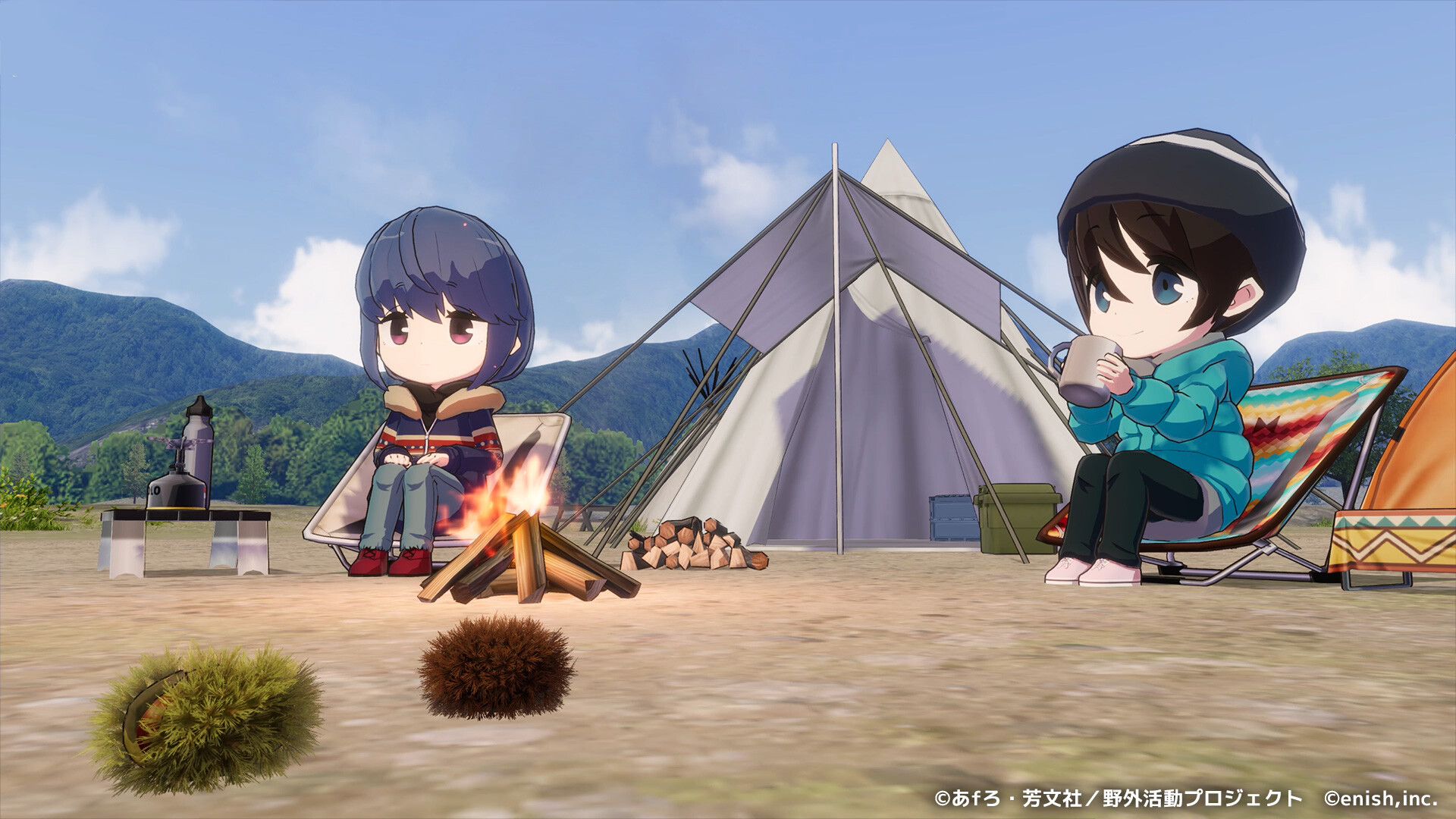 Laid-Back Camp All -in -one!! Chill Time скриншоты